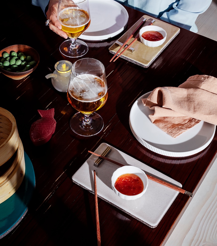 Porcelain Bernadotte Plate (17cm) WHITE Image 3