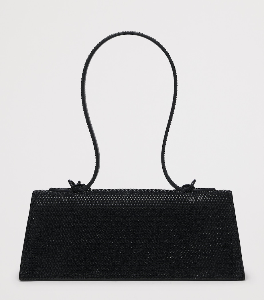 McQueen Leather Jewelled Top-Handle Bag Image 5