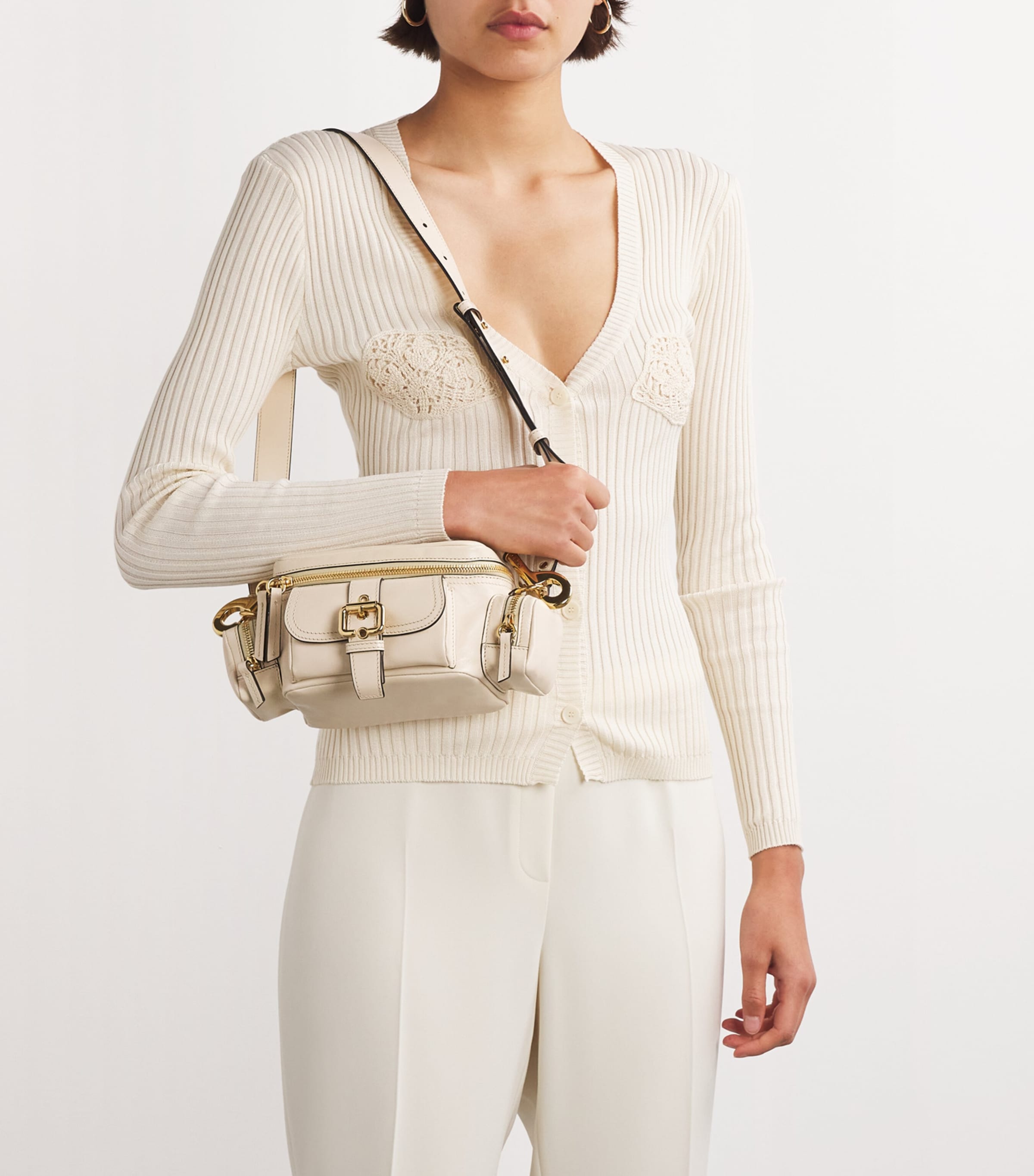 Chloé Small Leather Camera Bag | Harrods US