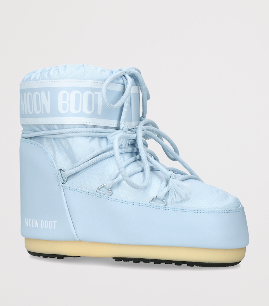 Moon Boot Icon 2 Low Ankle Boots Pale Blue Image 2