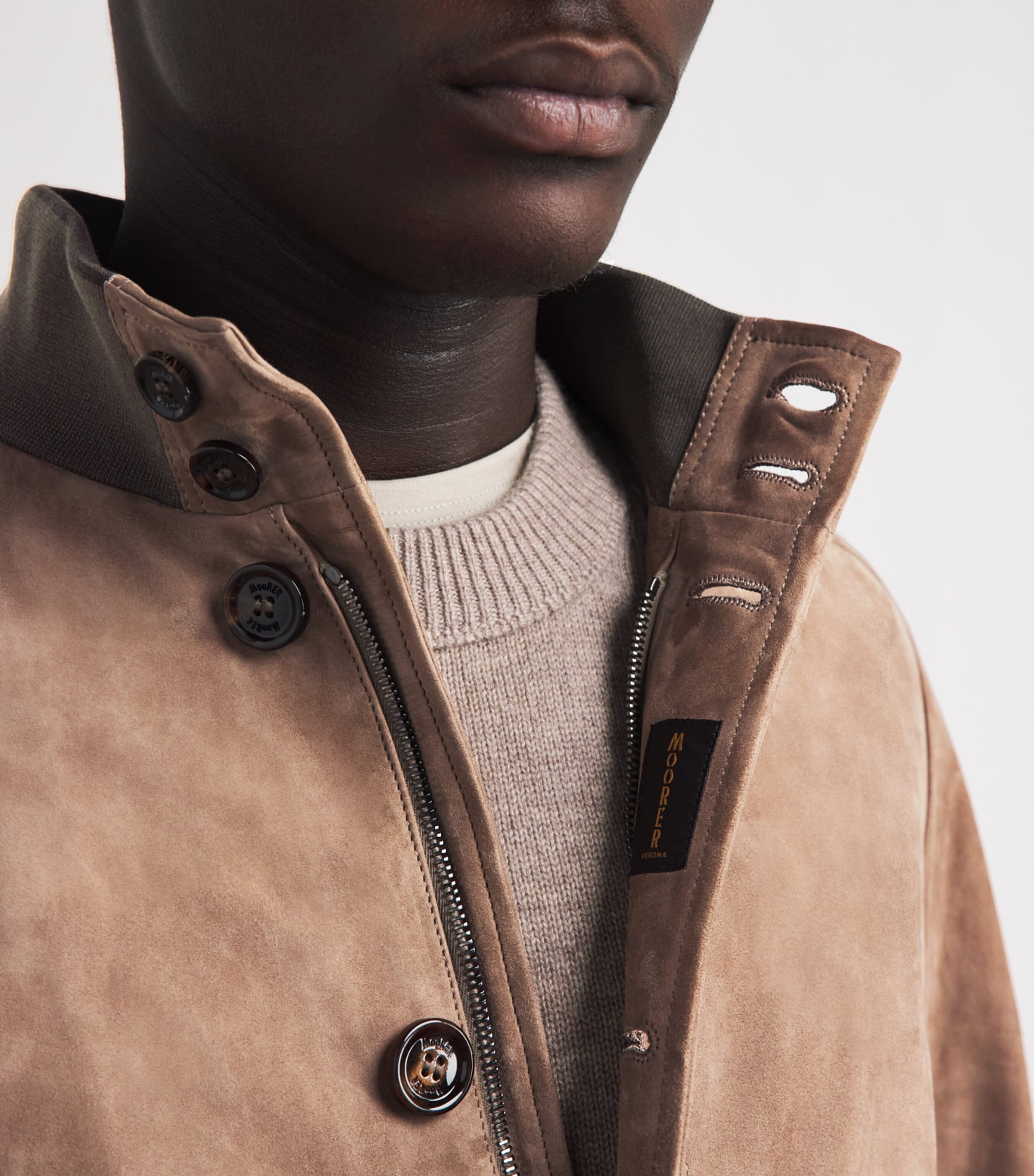 Suede Field Jacket VISONE U0203 Image 3