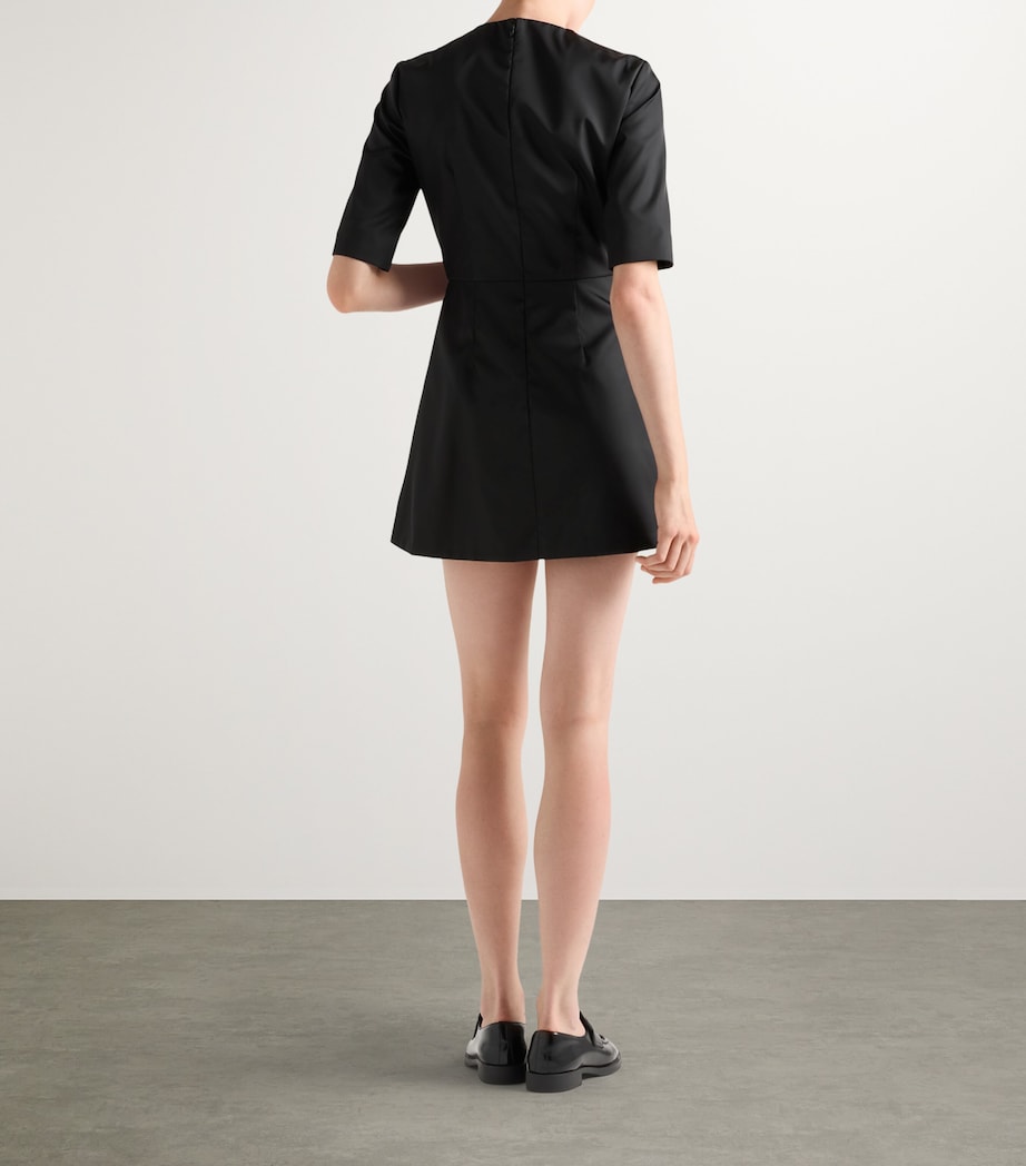 Prada Womens Re-Nylon Mini Dress Image 4