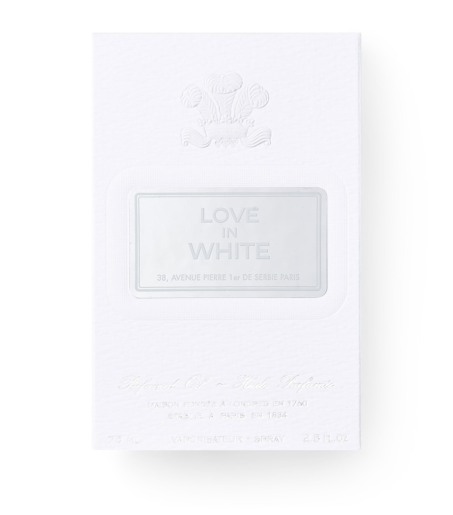 Love in White Body Oil NO COLOUR Image 2