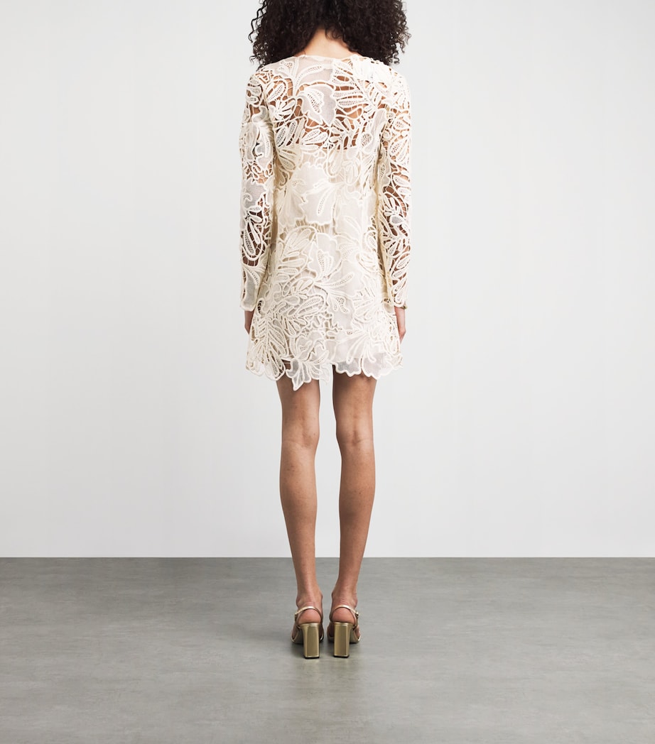 ulla johnson white lace dress Ulla Johnson Cowrie Cotton Dress with Lace-up Detail