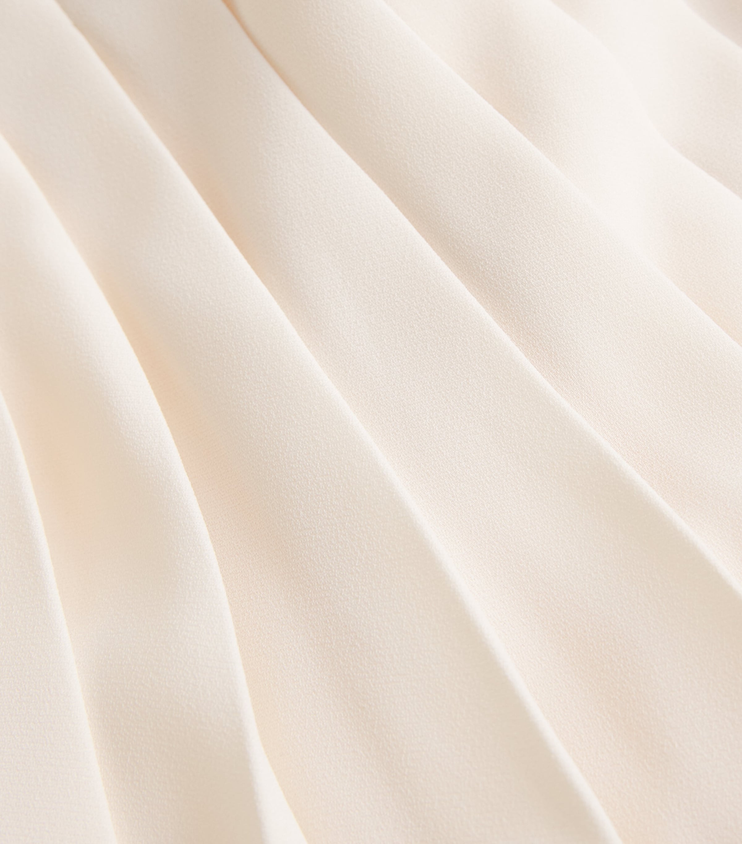 ME+EM Womens Crepe Slit Pleated Maxi Skirt Cream Image 6