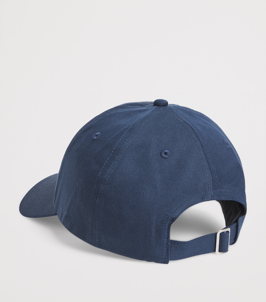 Cotton All-Day Baseball Cap NAVY Image 3