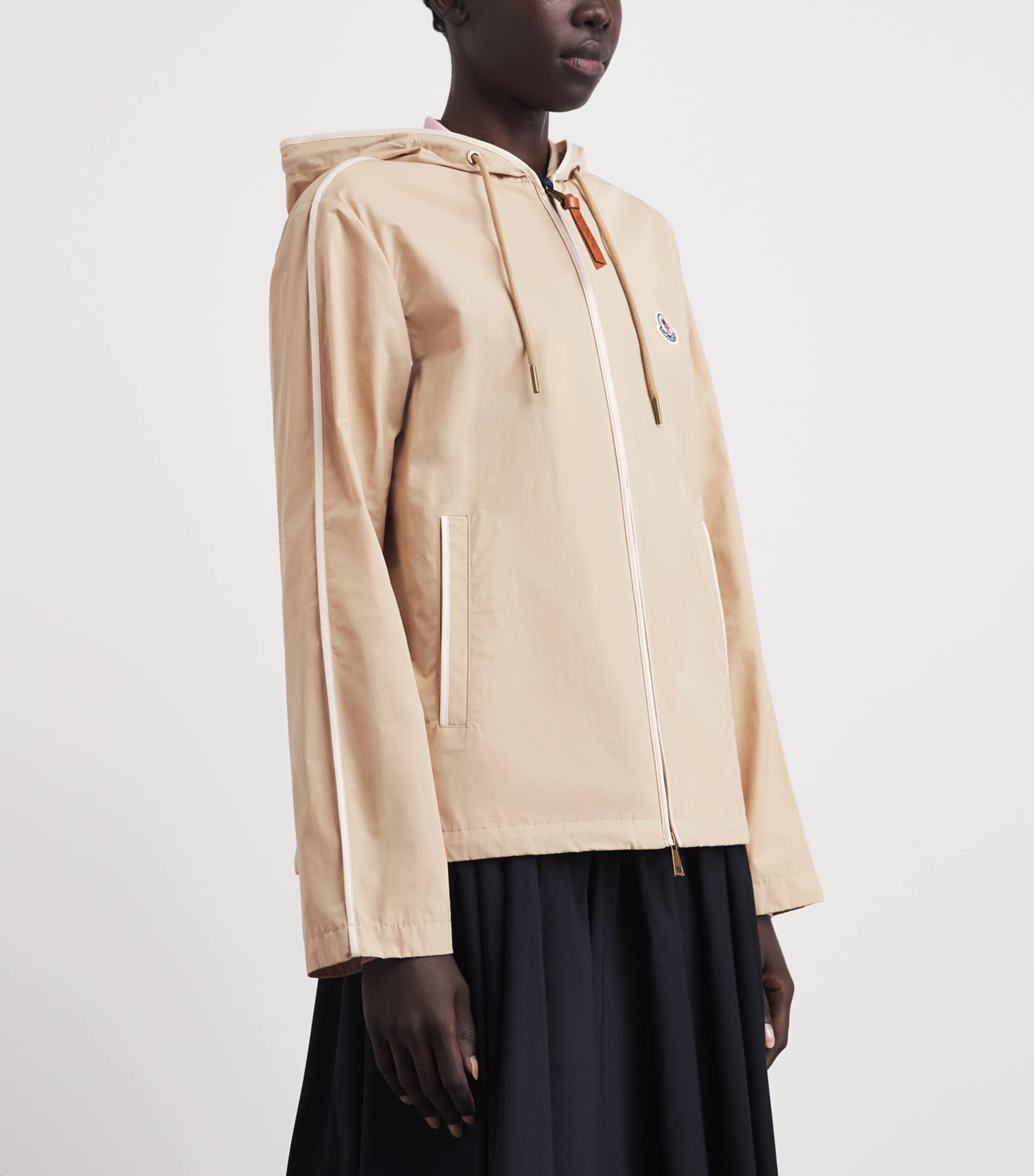 Moncler Womens Hooded Sarracenia Jacket Image 4