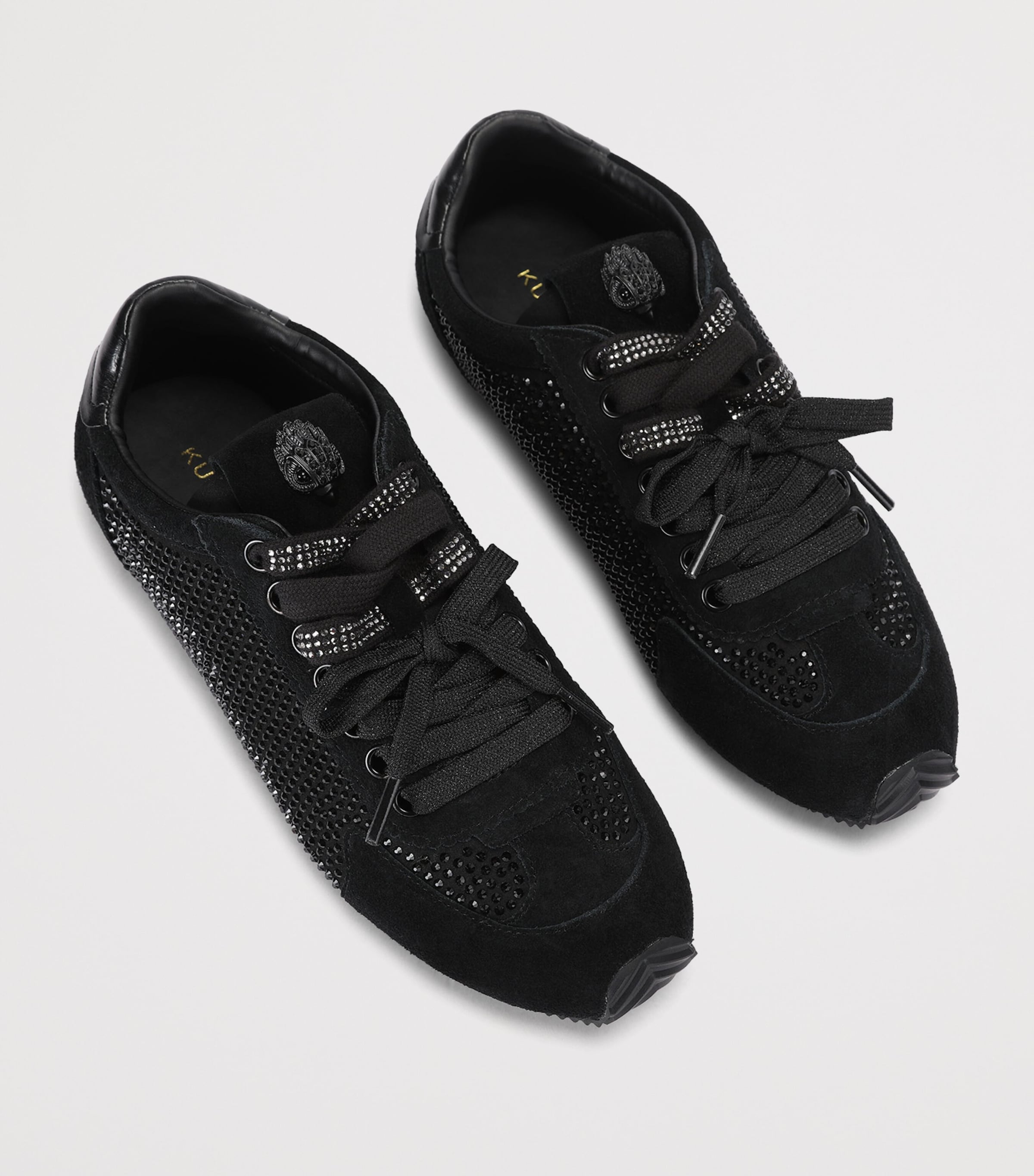 Kurt Geiger London Embellished Islington Sneakers Black Image 4