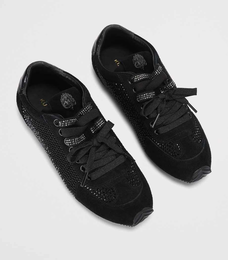 Kurt Geiger London Embellished Islington Sneakers Black Image 4