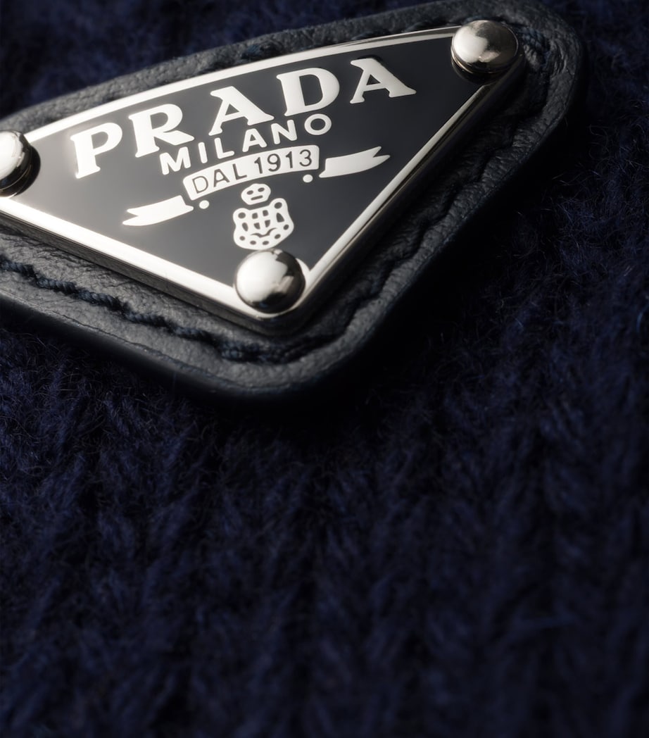 Wool Logo Gloves F0008 Image 3