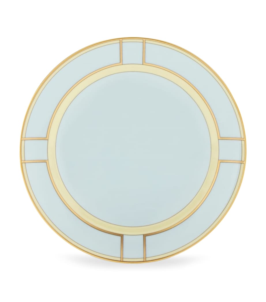 GINORI 1735 Porcelain Colonna Diva Celeste Dessert Plate (20cm) Image 1