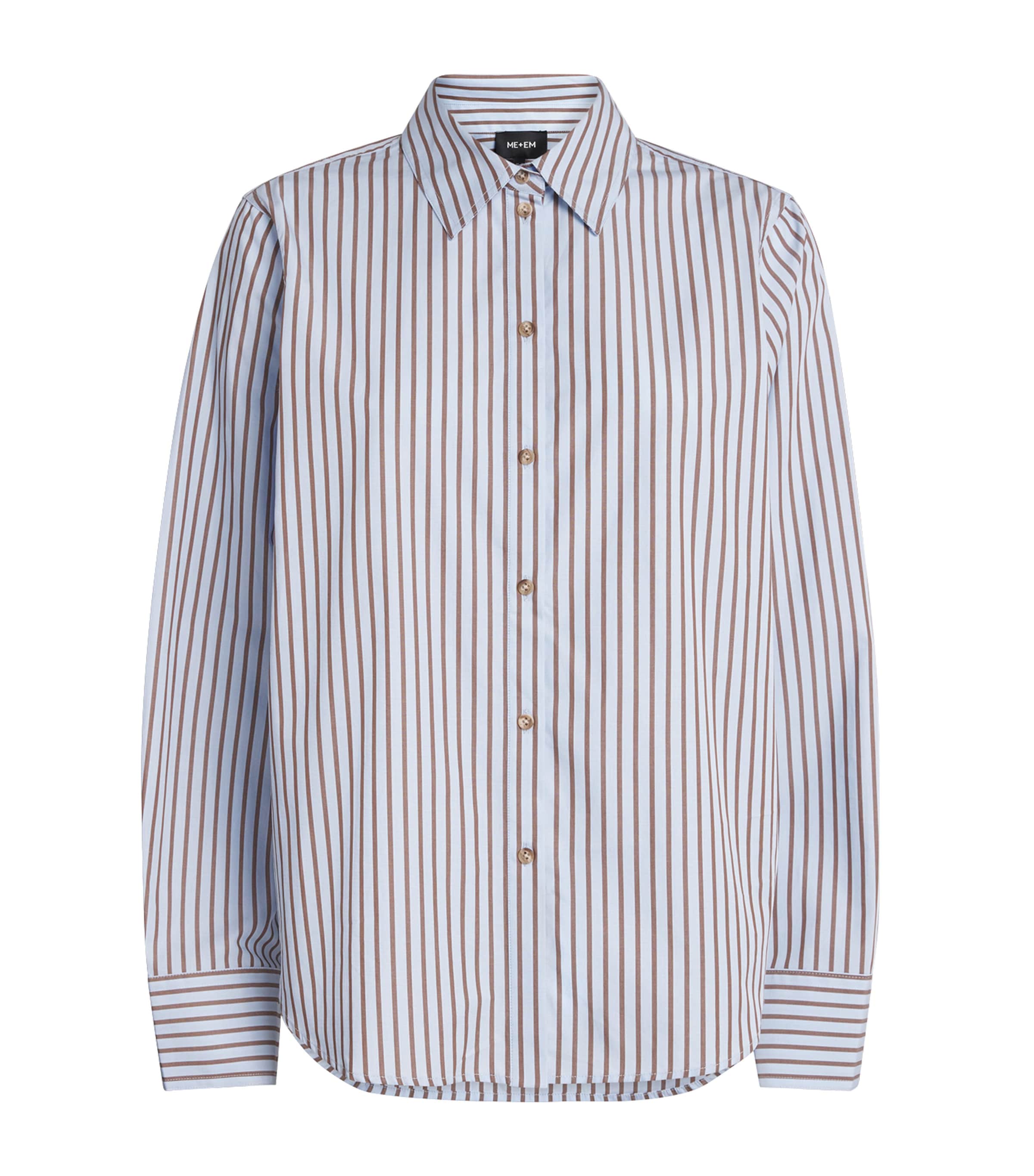 Cotton Stripe Relaxed Forever Shirt