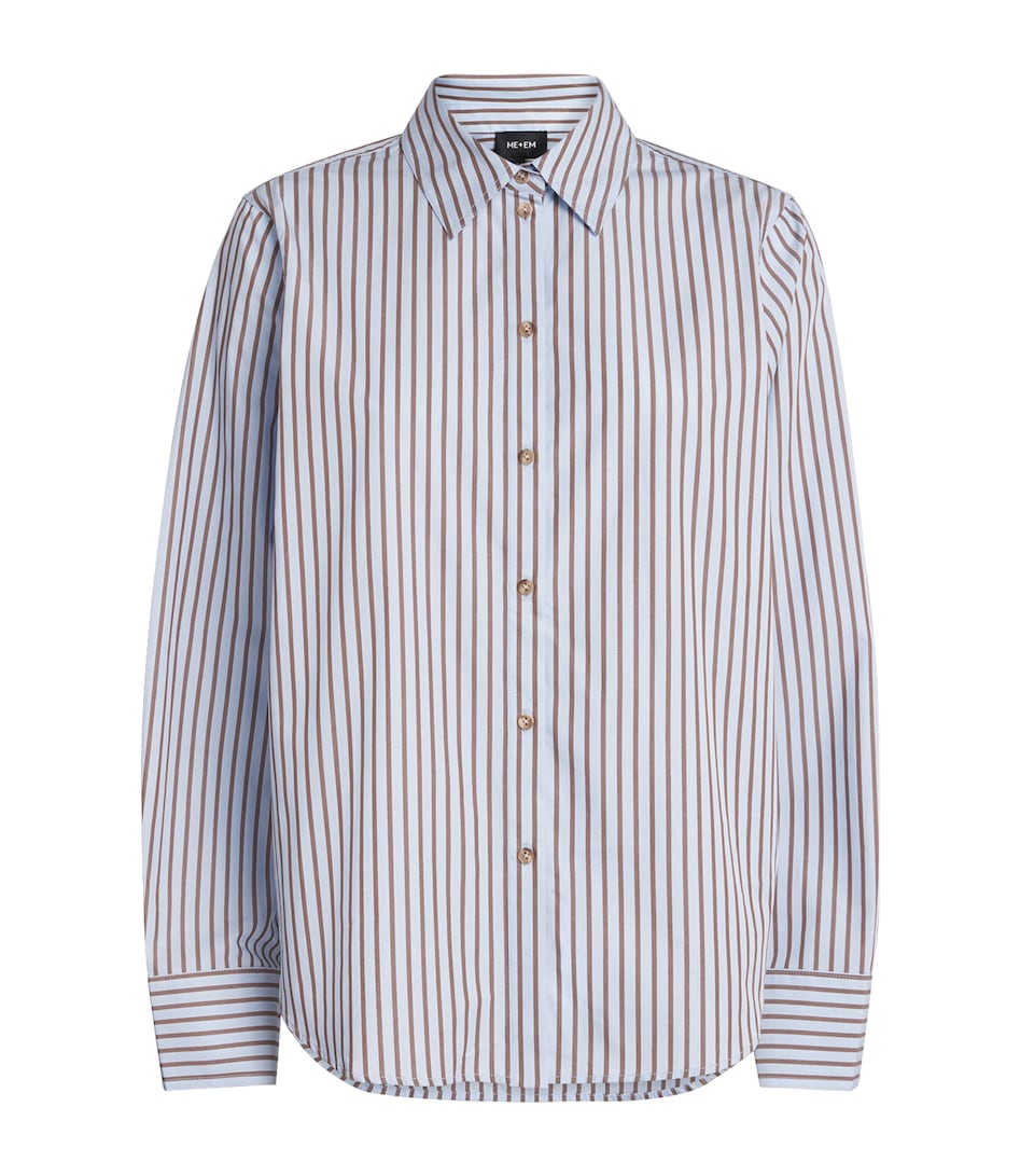 Cotton Stripe Relaxed Forever Shirt