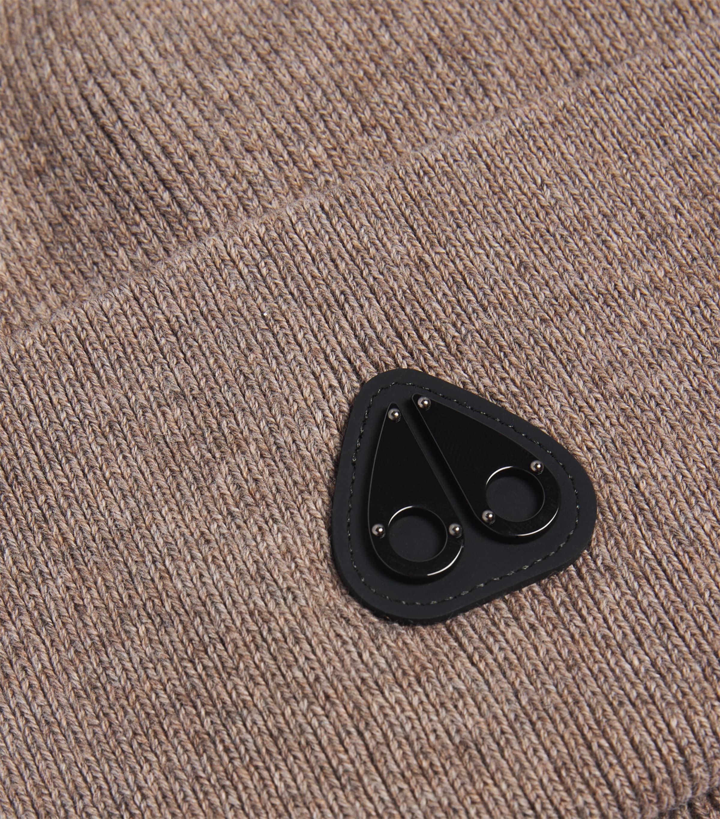 Moose Knuckles Wool-Cotton Frost Beanie Ashen Image 3