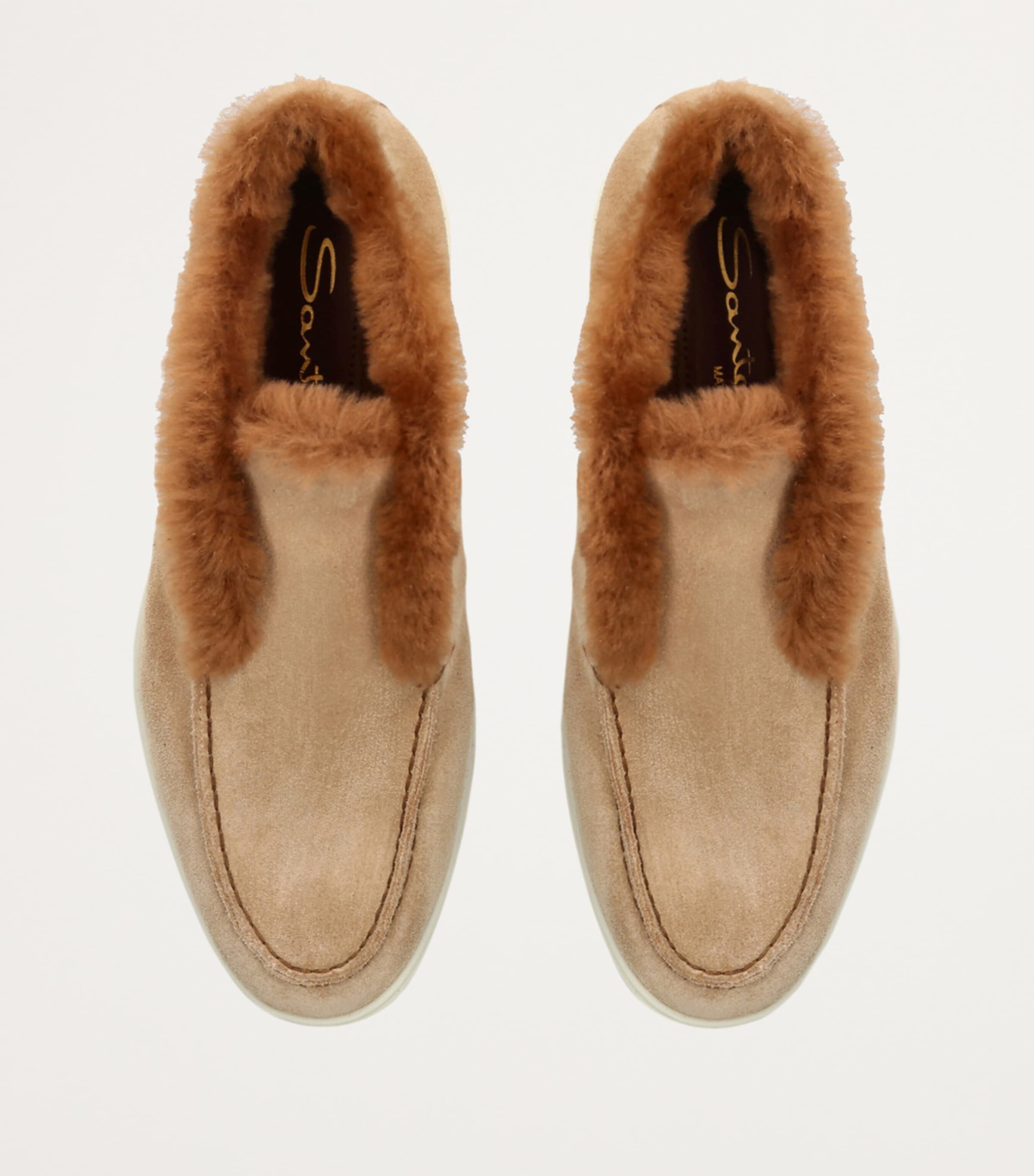 Suede Fortune Ankle Boots CAMEL Image 4