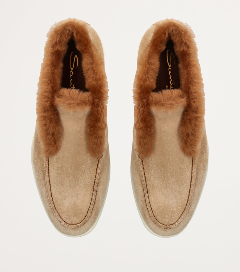 Suede Fortune Ankle Boots CAMEL Image 4