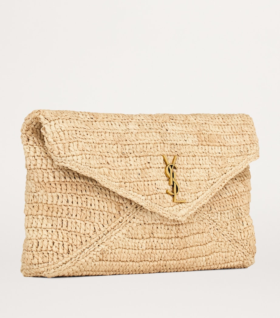 Raffia Cassandre Envelope Pouch 2080 Image 4