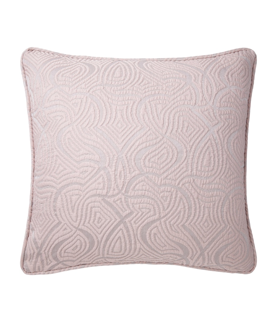 Corolles Cushion Cover (45cm x 45cm) LILAC Image 1