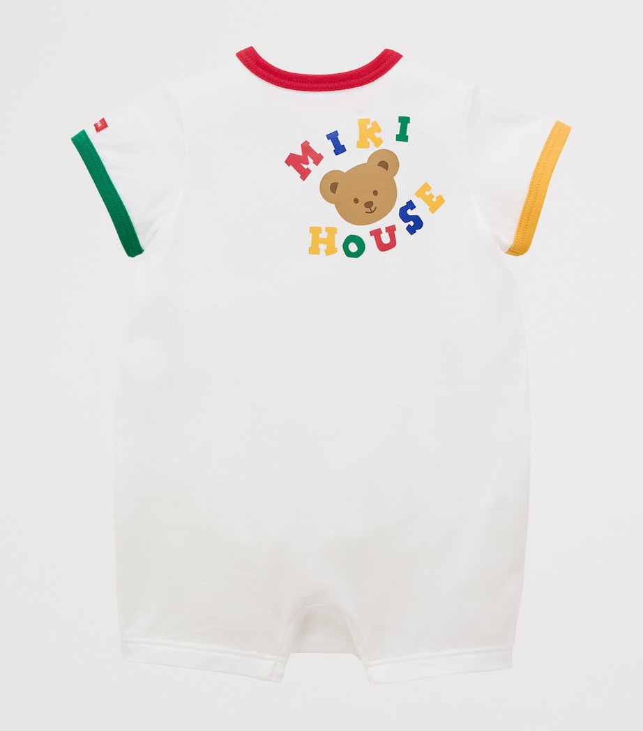 Miki House Cotton Vehicles Playsuit (6-24 Months) Image 3