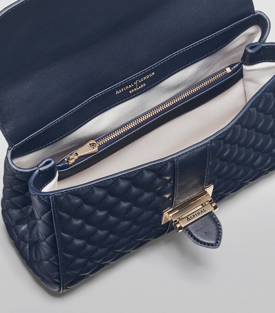 Large Lottie Shoulder Bag NAVY Image 6