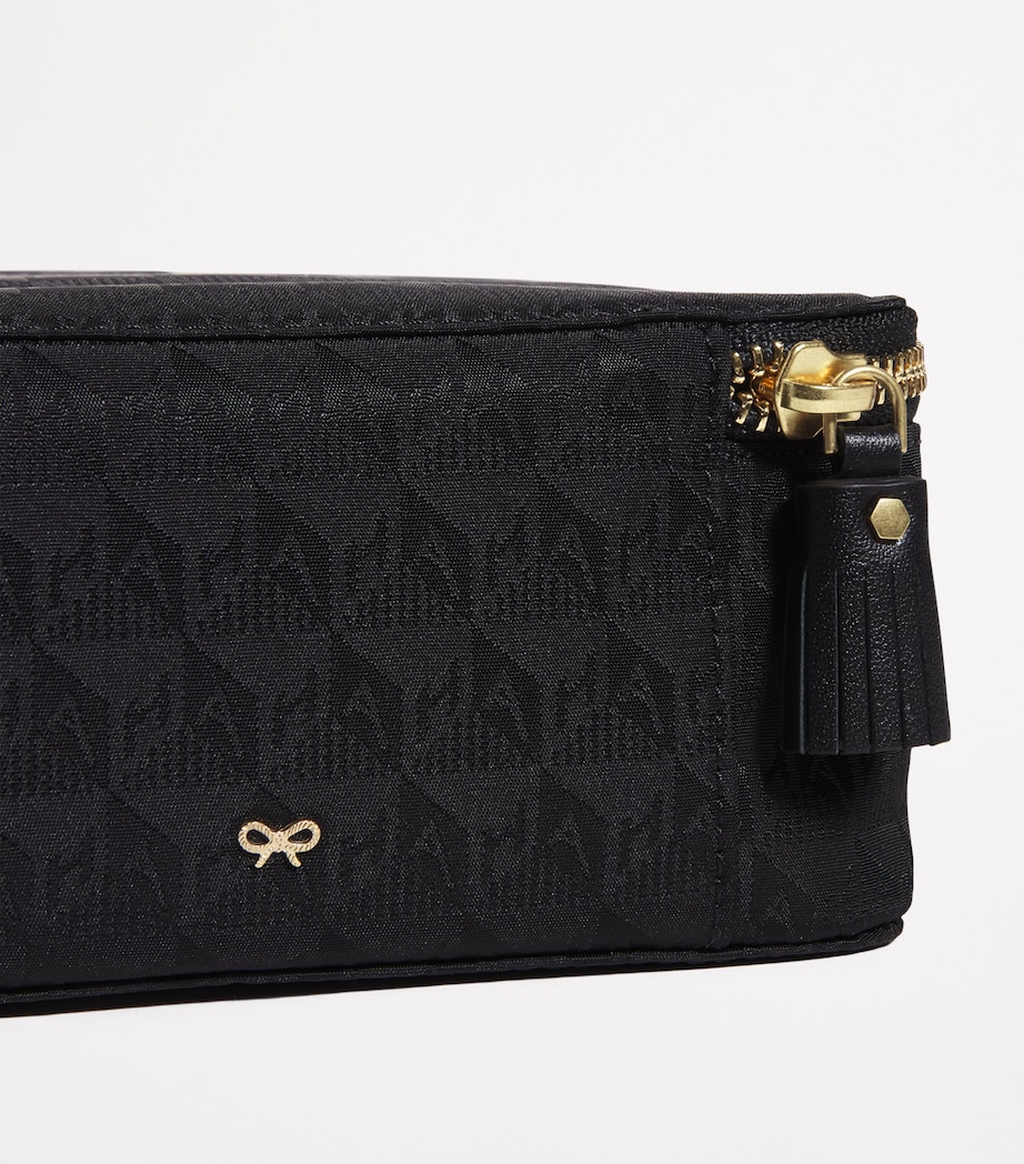 Jacquard Logo Glasses Trio Pouch BLACK LOGO Image 3