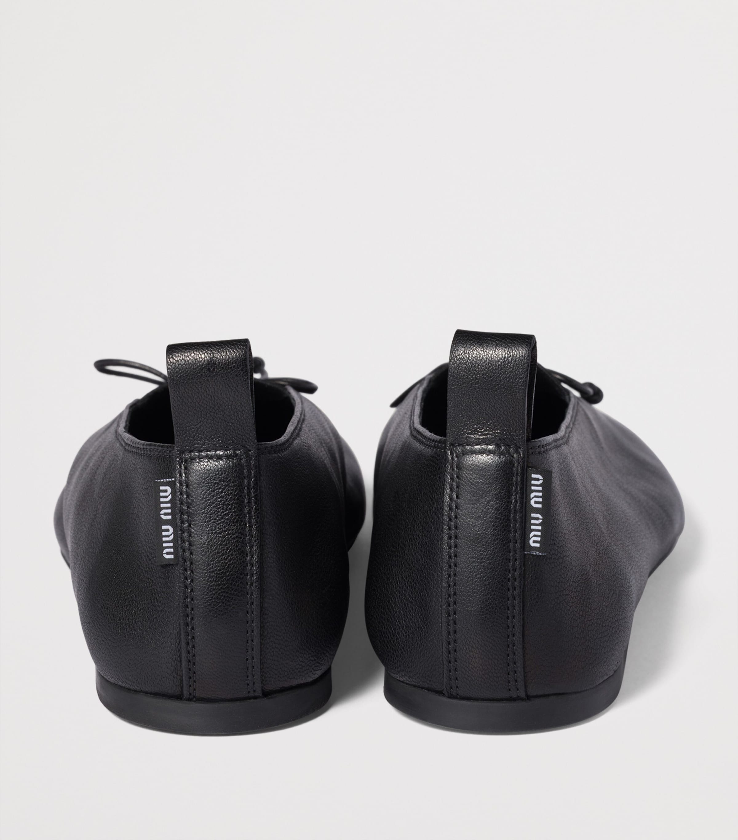 Leather Ballet Flats F0002 Image 4