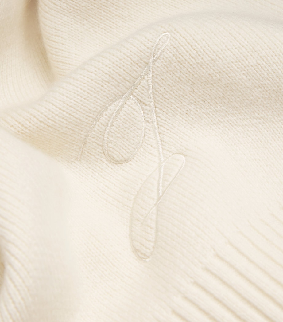 Wool Maille Sweater 110 OFF-WHITE Image 5