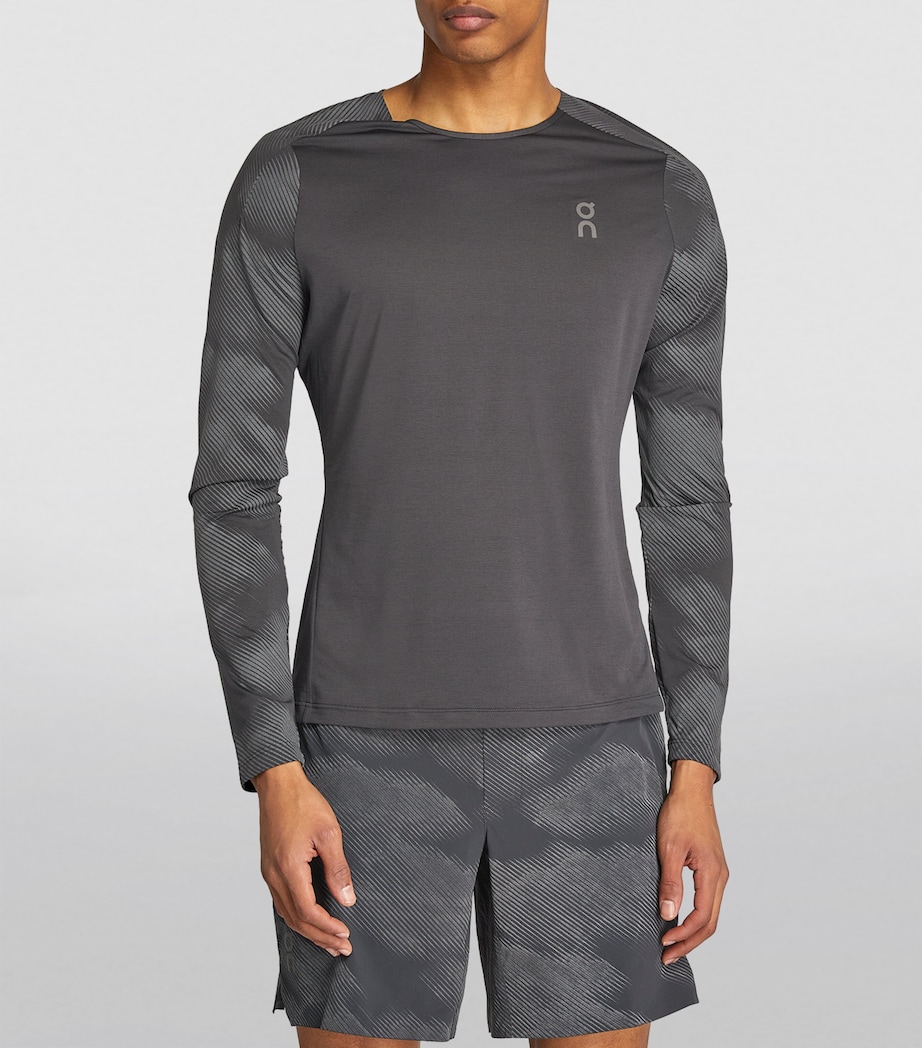 Lumos Performance Long-Sleeve T-shirt BLACK | IRON Image 3
