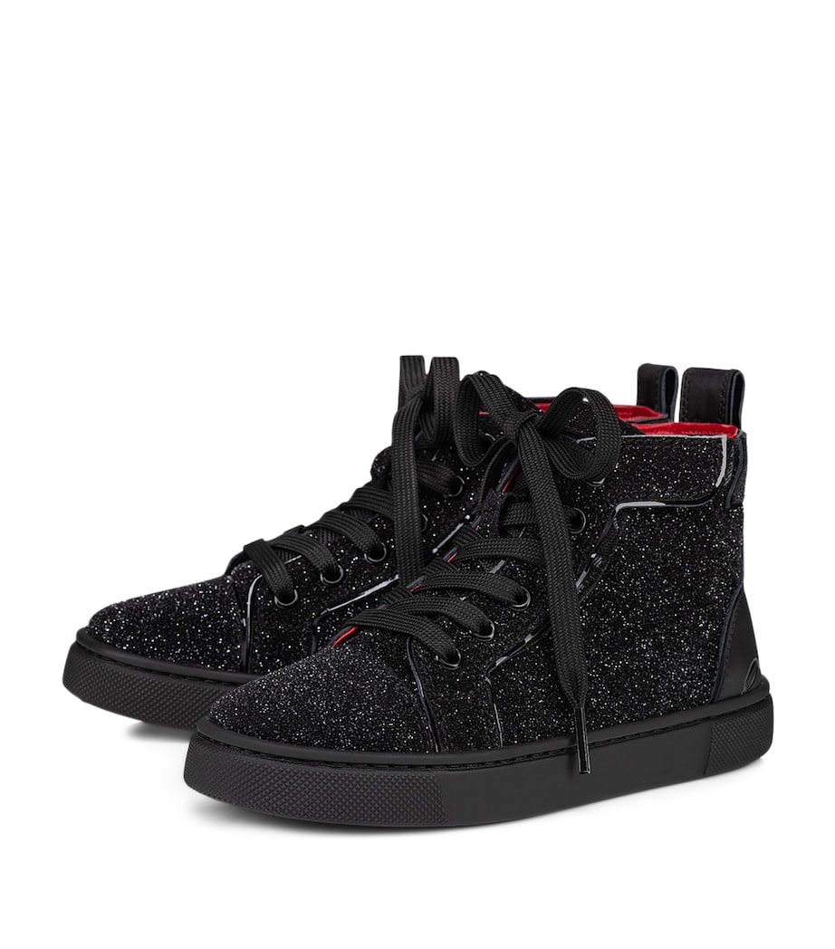 Funnyto Embellished High-Top Sneakers BK01 Image 6