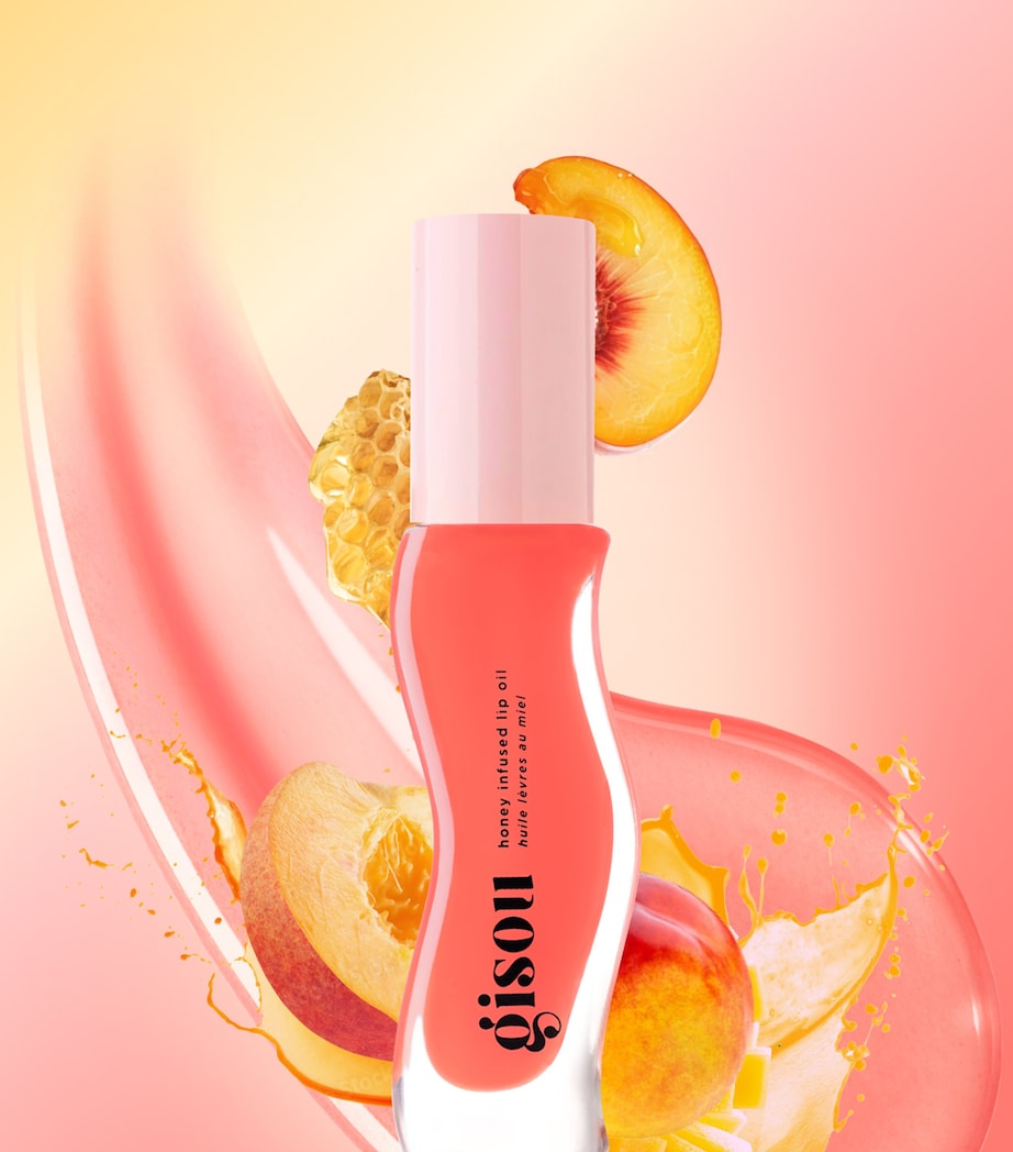 Honey Infused Lip Oil (8ml) BEE-LLINI PEACH Image 3