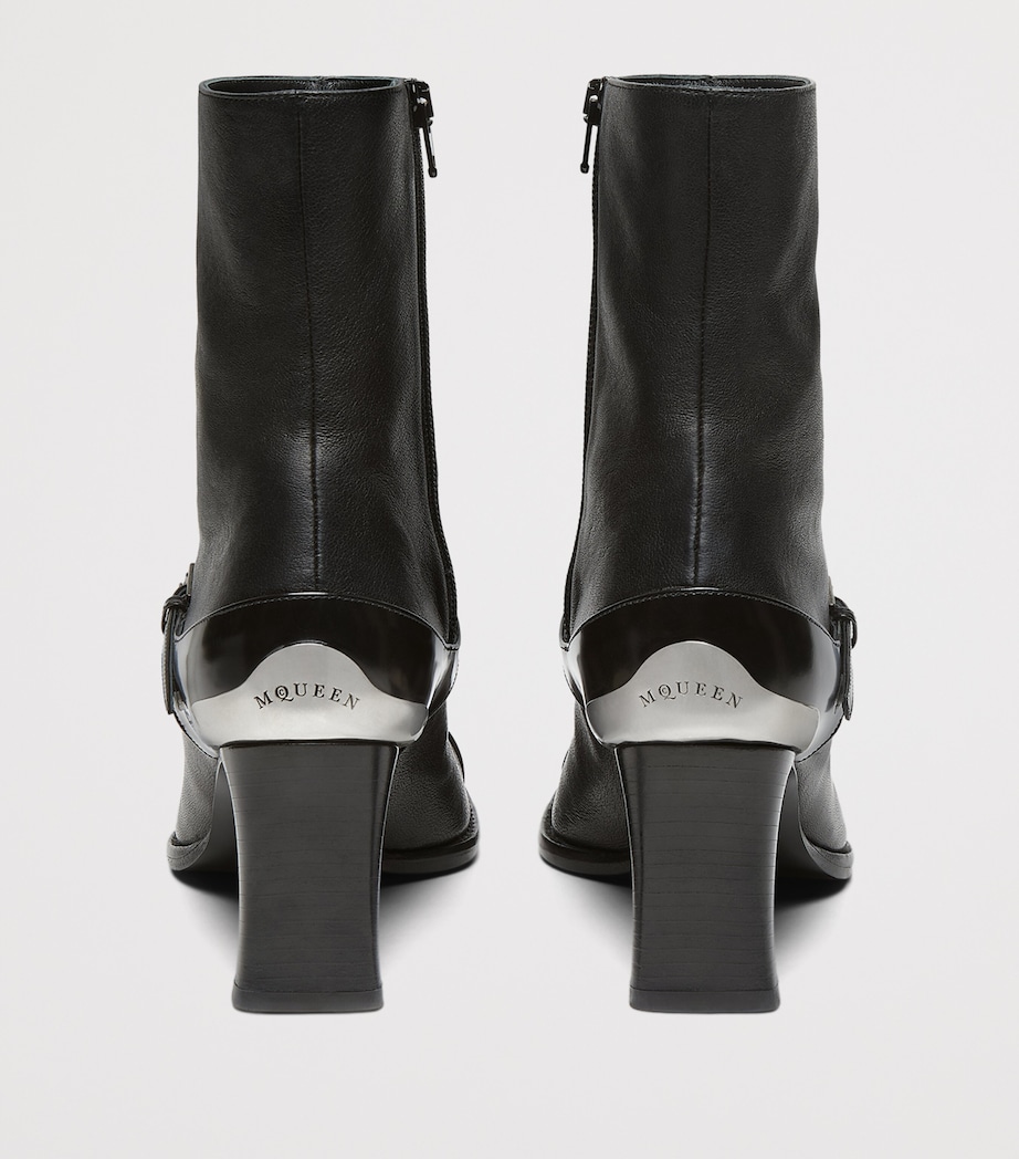 McQueen Leather Niko Ankle Boots 70 Image 4