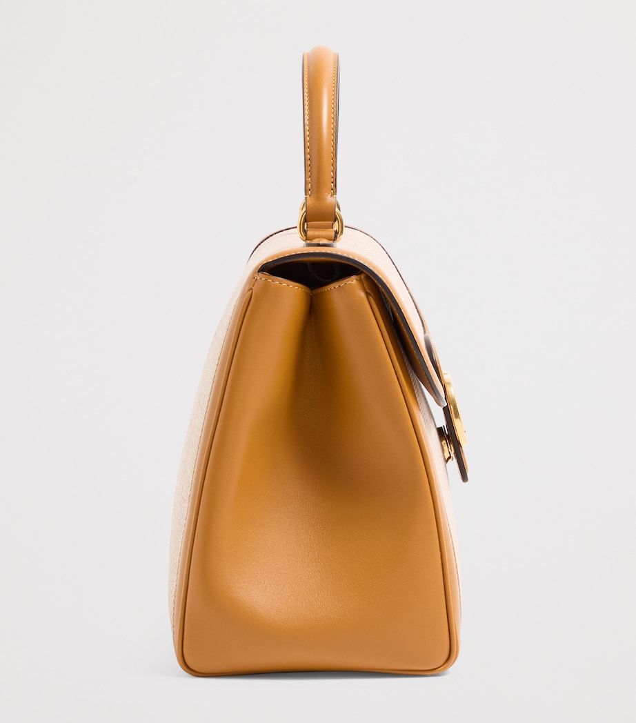 Large Canvas 9 To 5 Top-Handle Bag REK Image 4