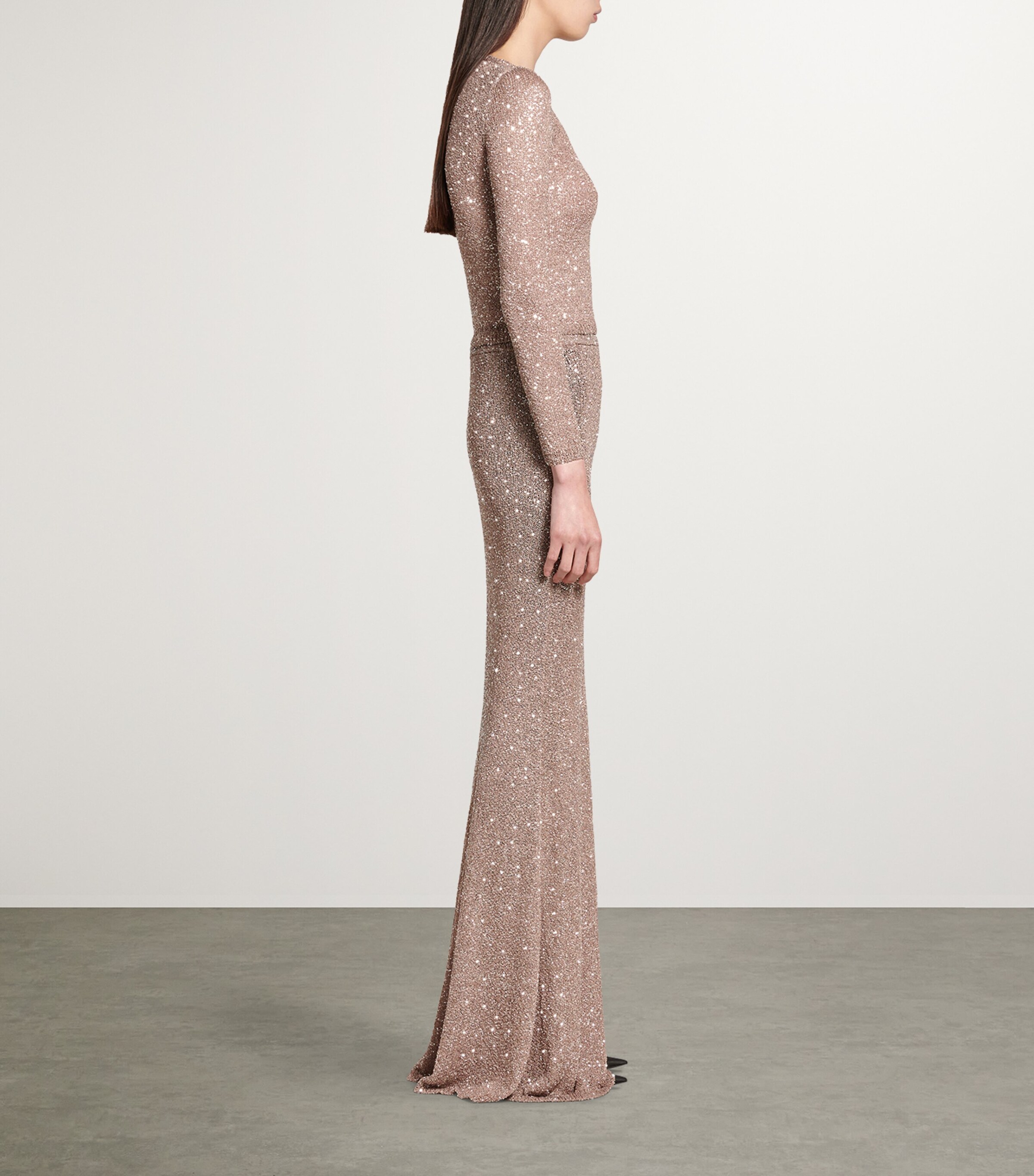 Balenciaga Womens Sequinned Sweater Image 5