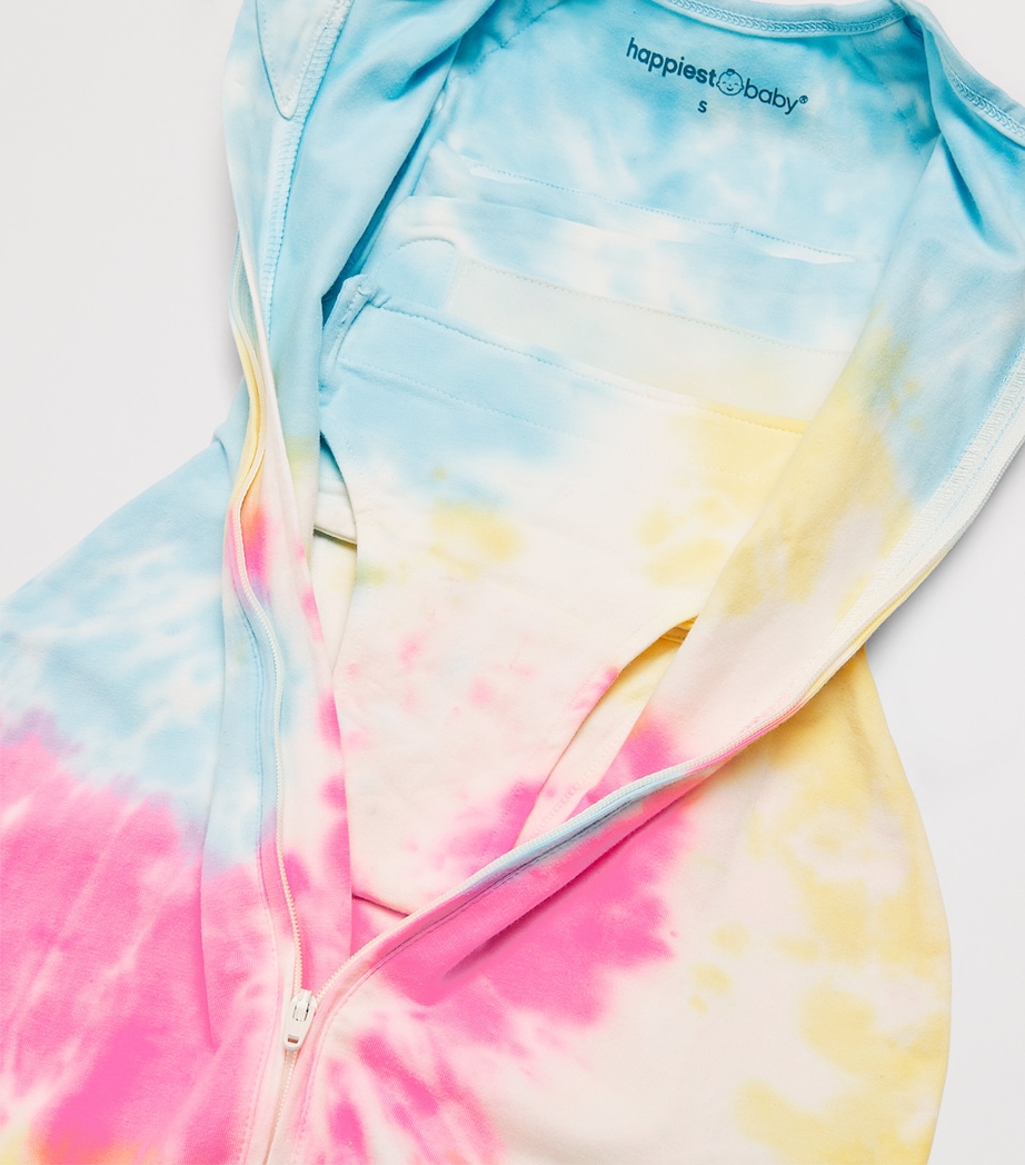 Organic Cotton Sleepea Swaddle TIE DYE BLUE Image 4