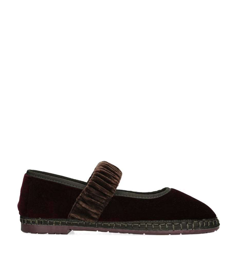 Velvet Mafalda Espadrilles WINE Image 1