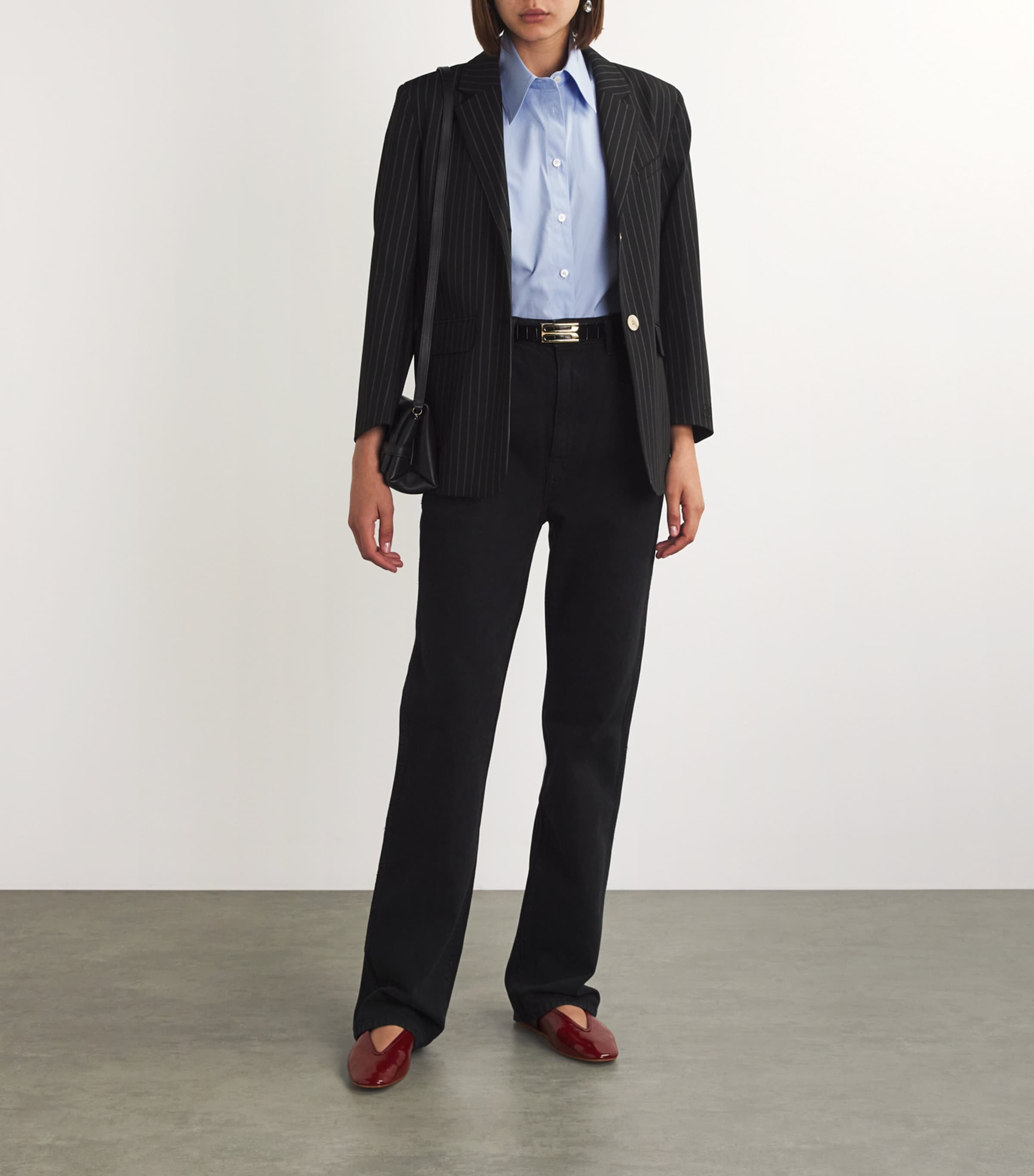 Patent Leather Stella Flats RED Image 5