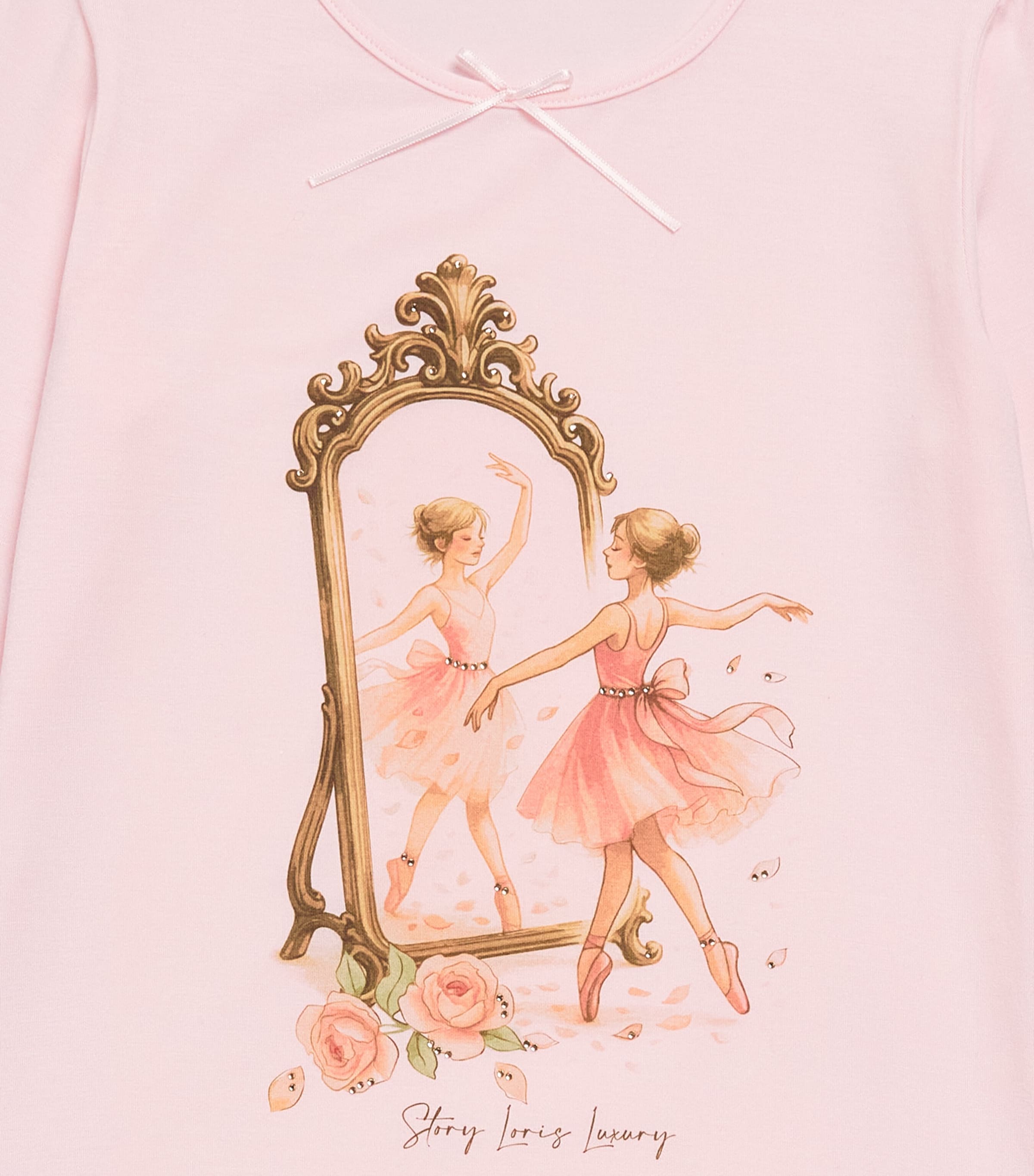 Story Loris Ballerina Print Nightdress (3-14 Years) Image 4