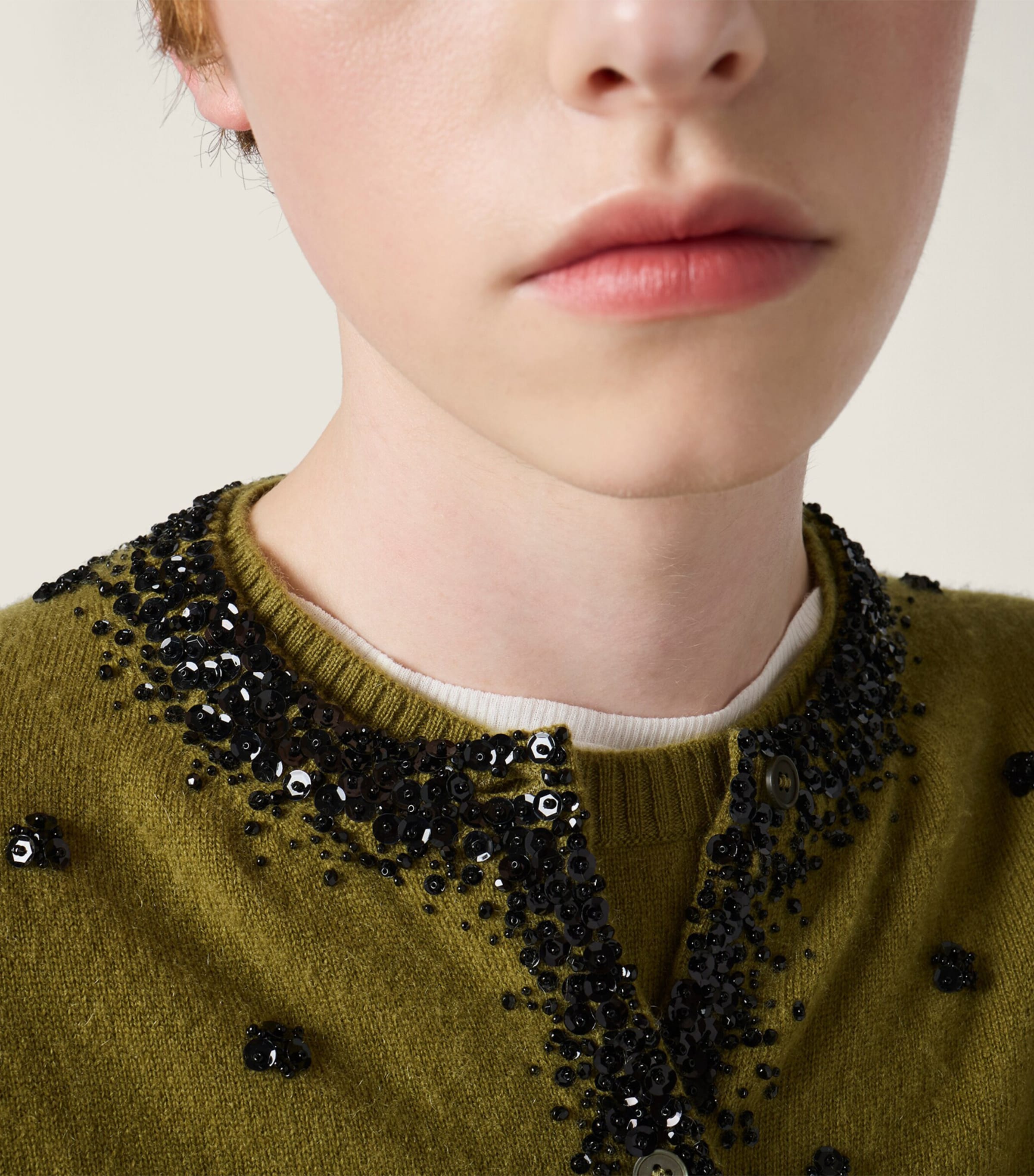 Cashmere Logo Sweater F0613 Image 6