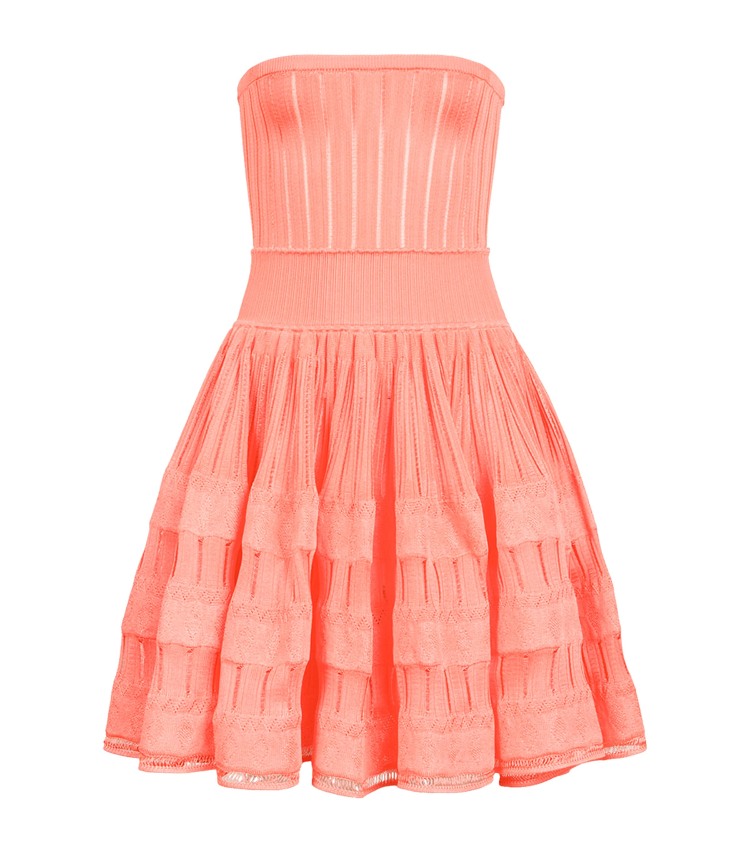 Alaa Pink Crinoline Mini Dress | Harrods US