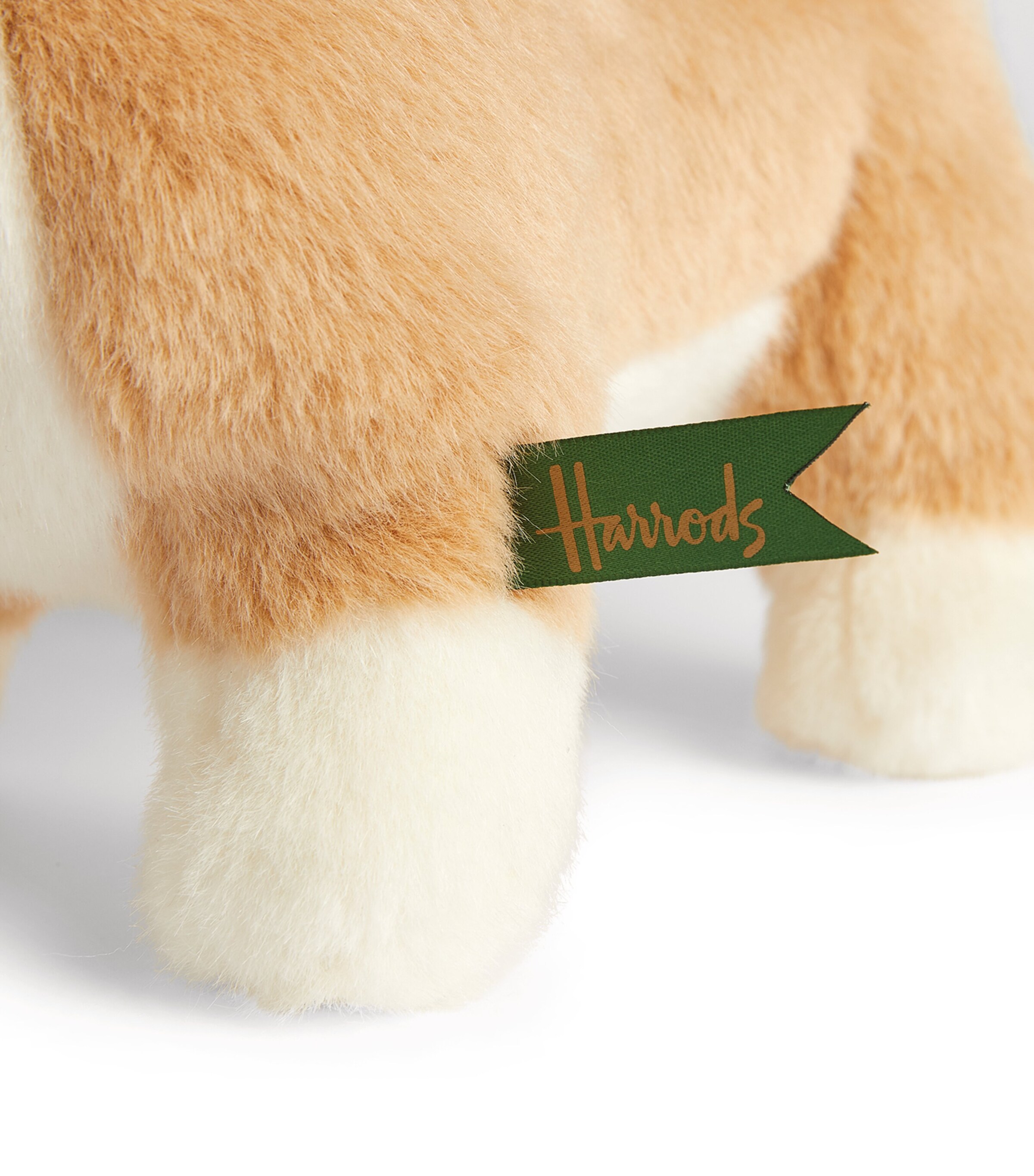 Harrods Caitlin Corgi Dog (25cm) Beige Image 4