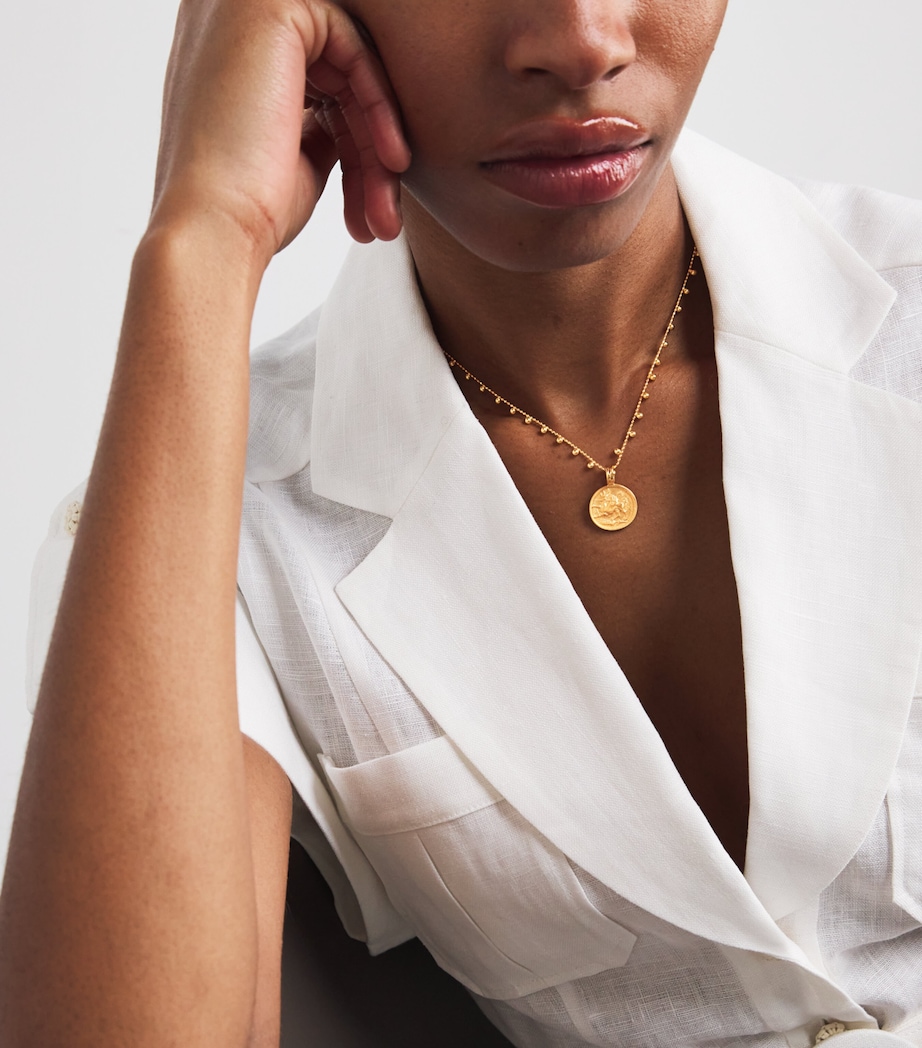 Gold-Plated Satyrus Kuduni Necklace GOLD Image 2