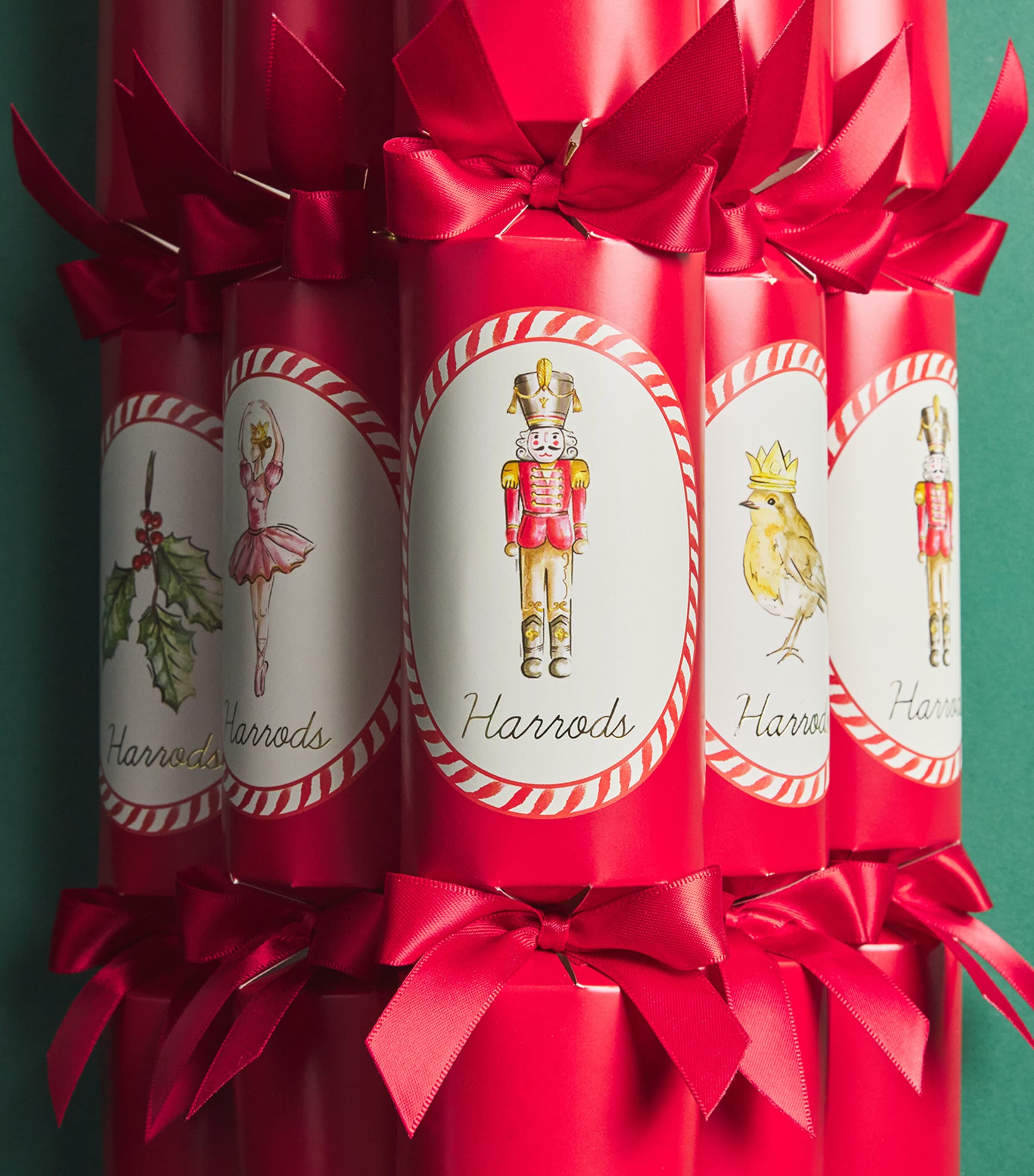 Nutcracker Christmas Crackers (Set of 8) MULTI Image 2