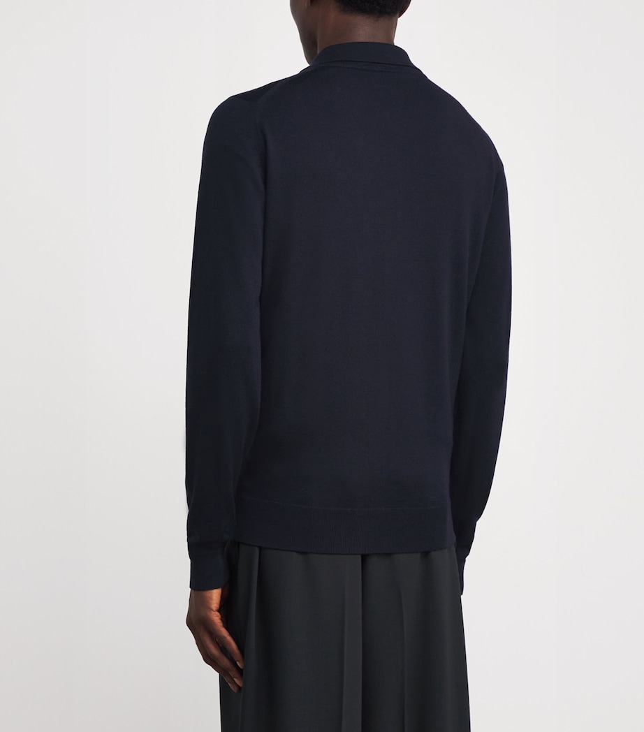 Merino Wool Hybrid Overshirt MIDNIGHT Image 4