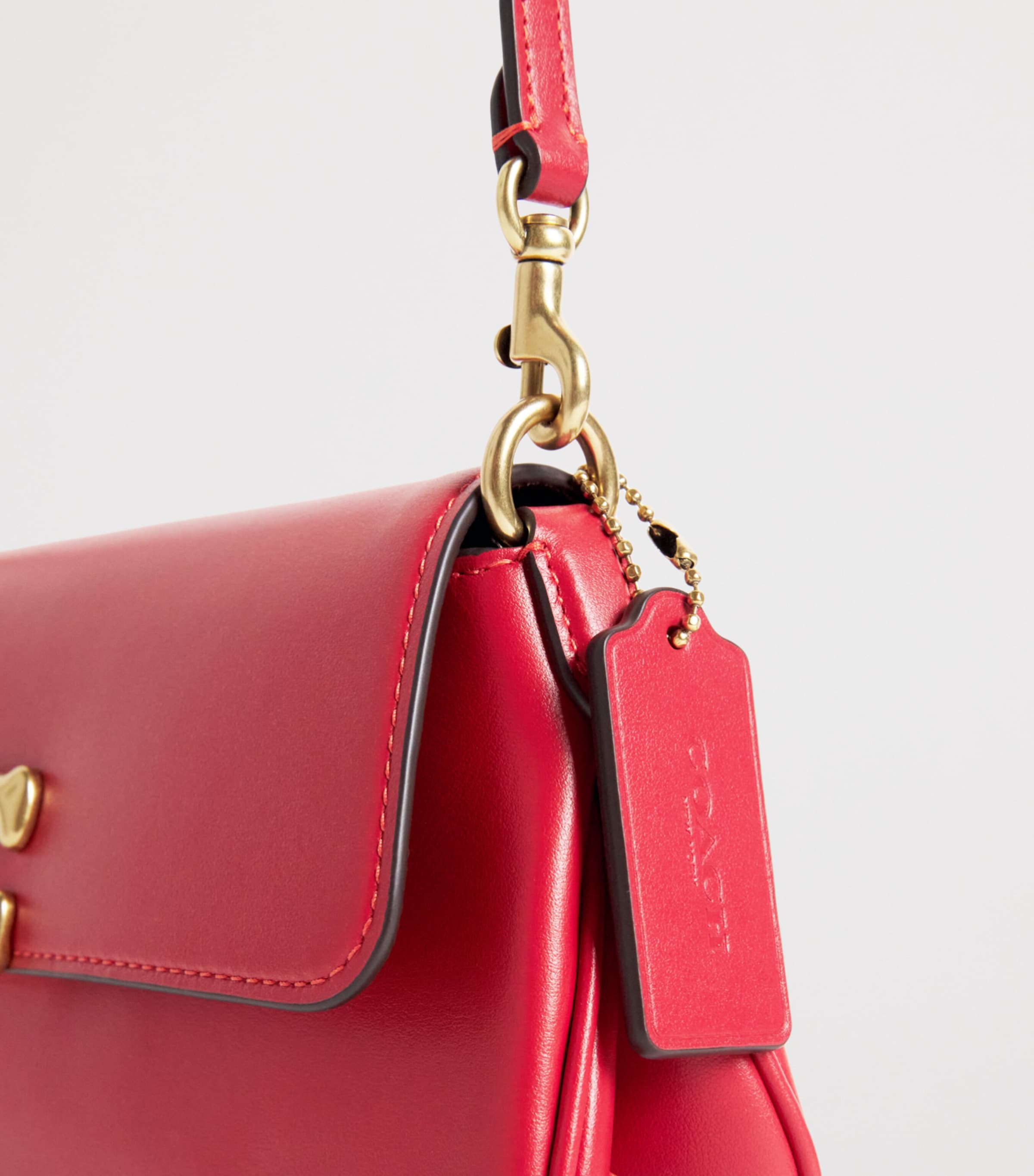 Coach Leather Jet Shoulder Bag Image 6