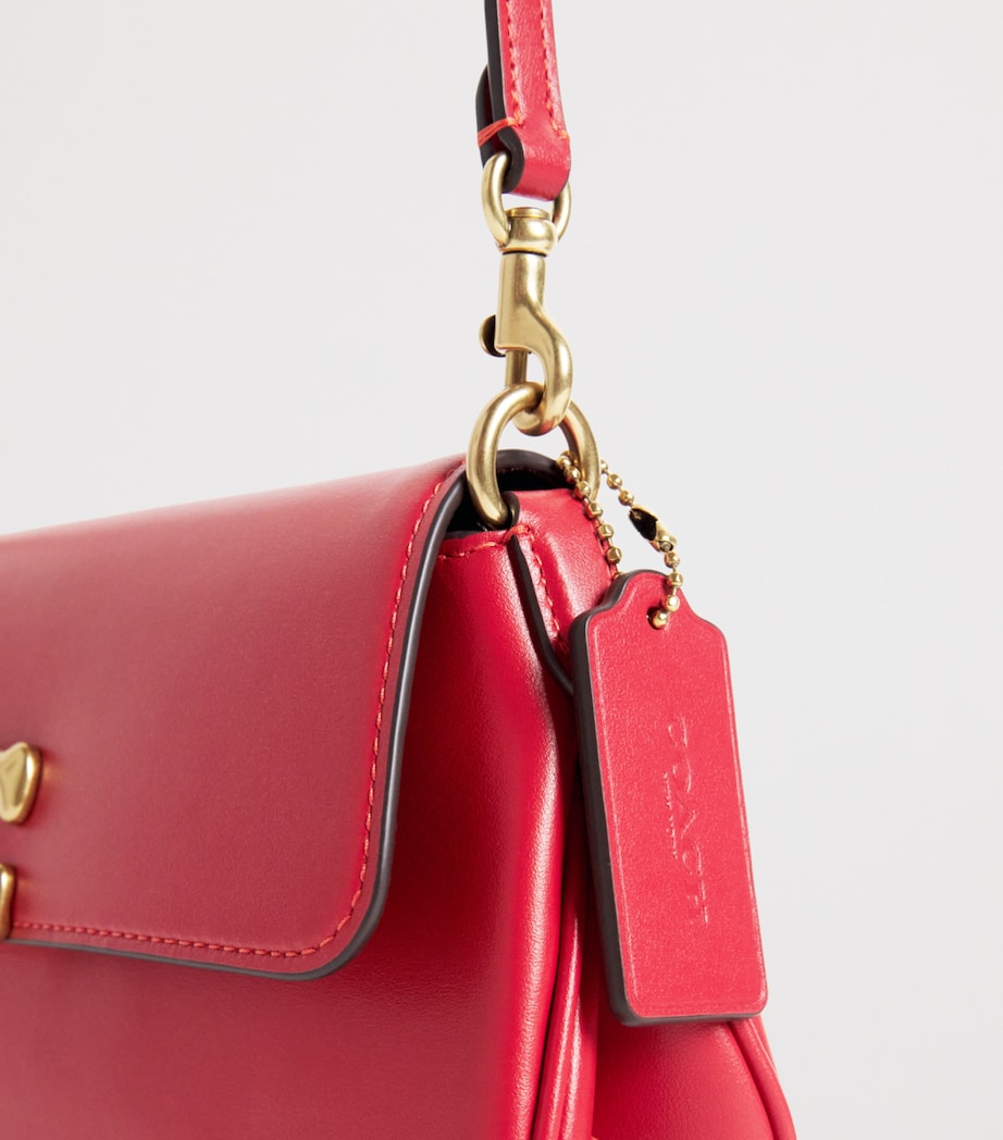 Coach Leather Jet Shoulder Bag Image 6