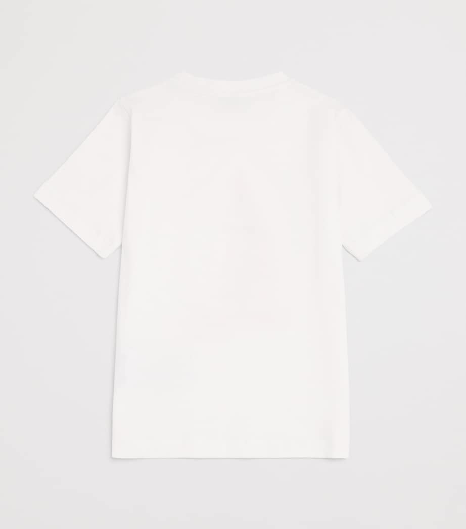 Paul & Shark Cotton Printed T-Shirt (8-14 Years) Optical White Image 2