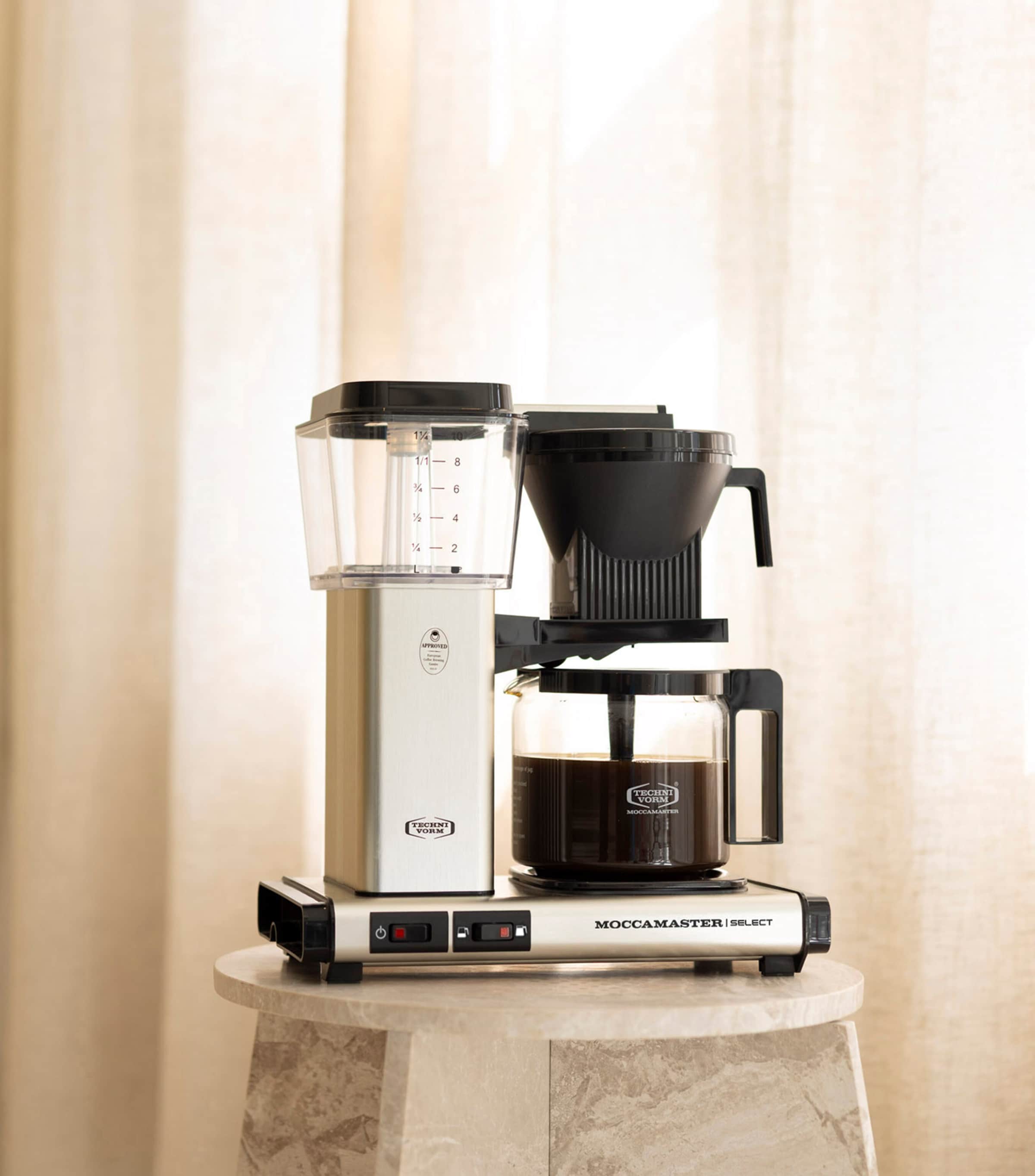 Moccamaster KBG Select Filter Coffee Machine Brushed Image 2