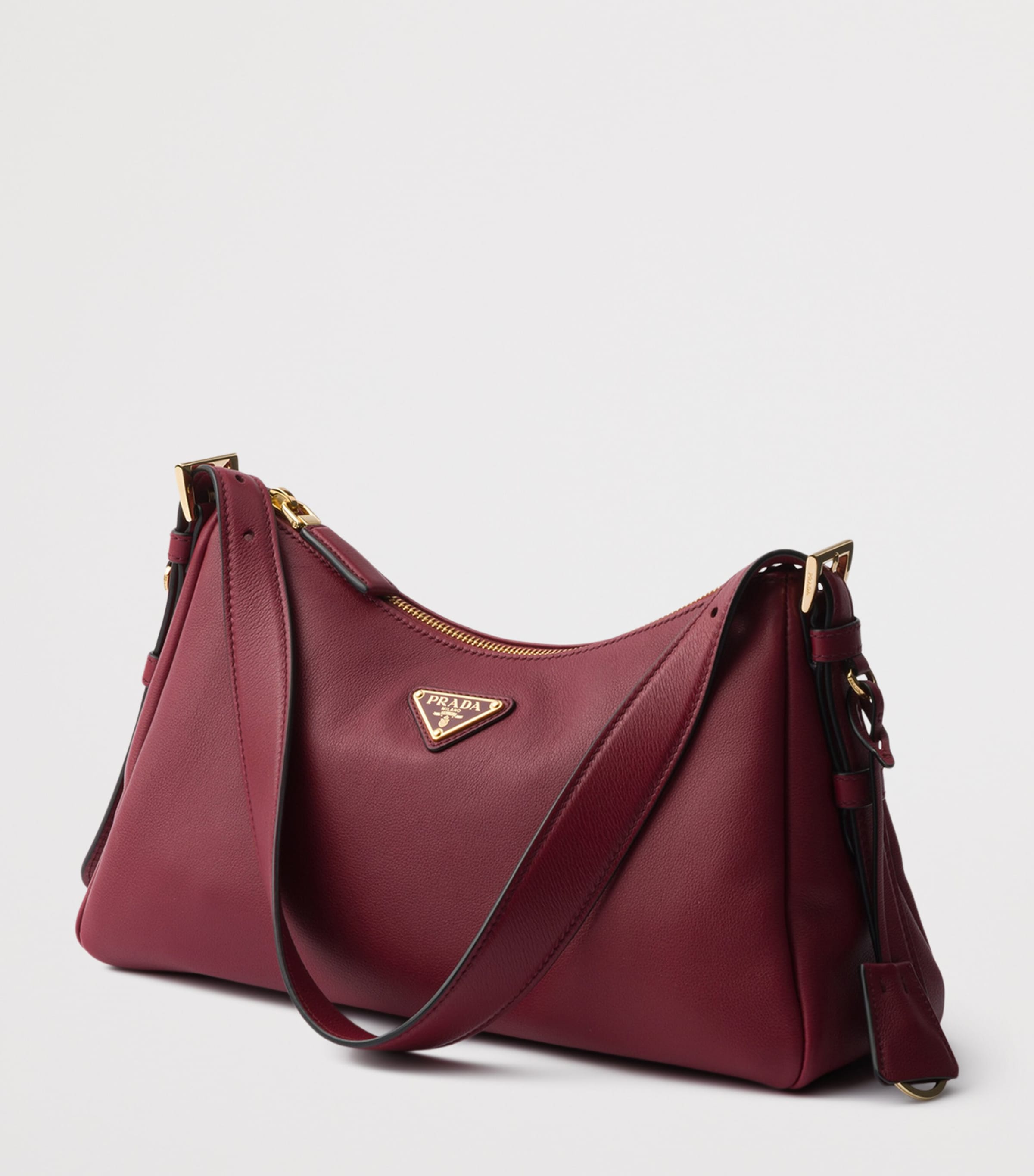 Medium Leather Aimée Shoulder Bag F04XV Image 2