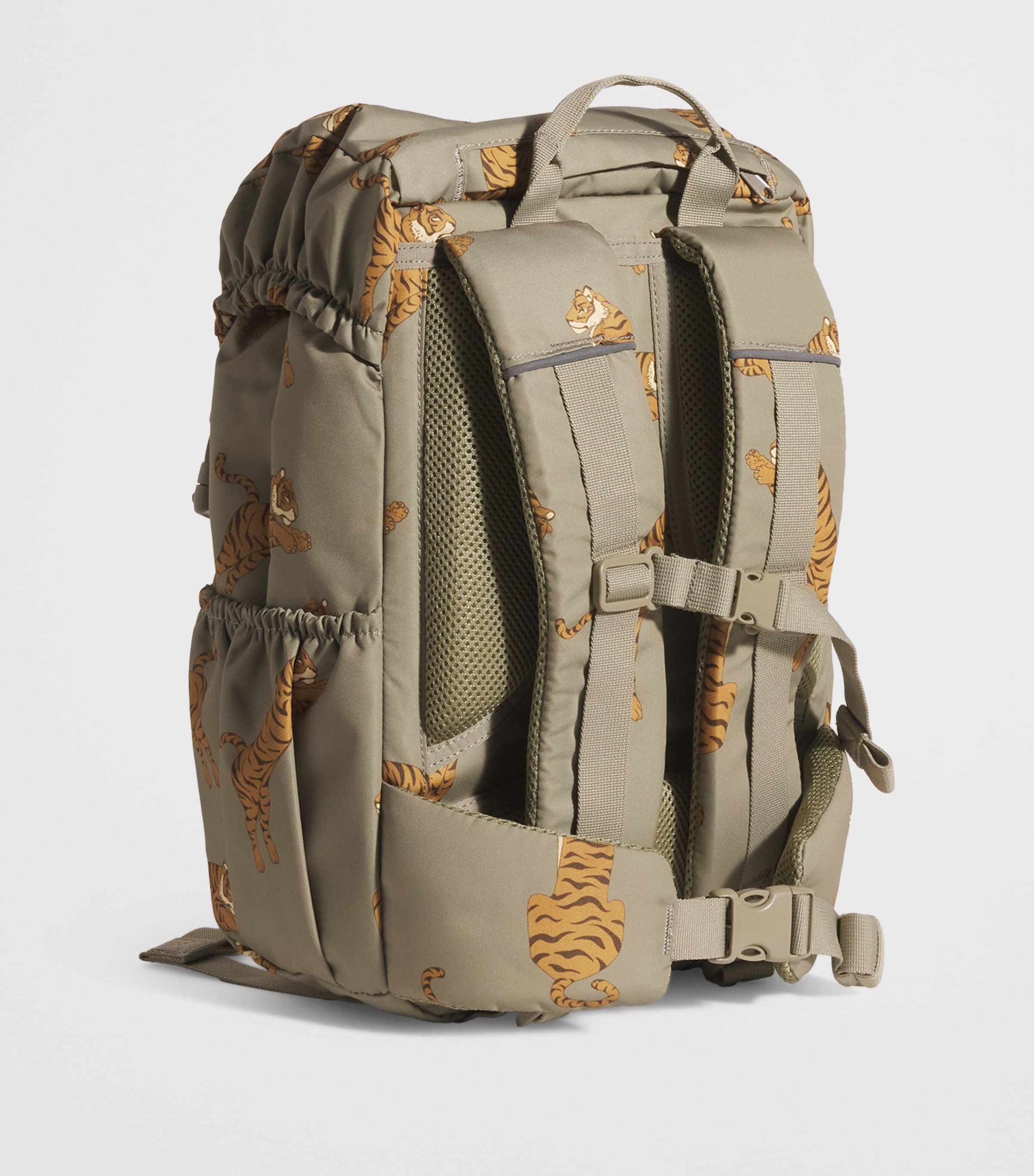 Printed Clover Backpack P10130TIGER OAK Image 2