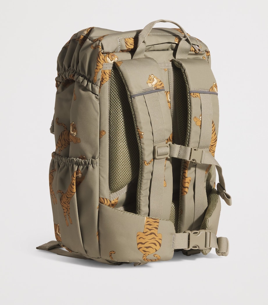 Printed Clover Backpack P10130TIGER OAK Image 2